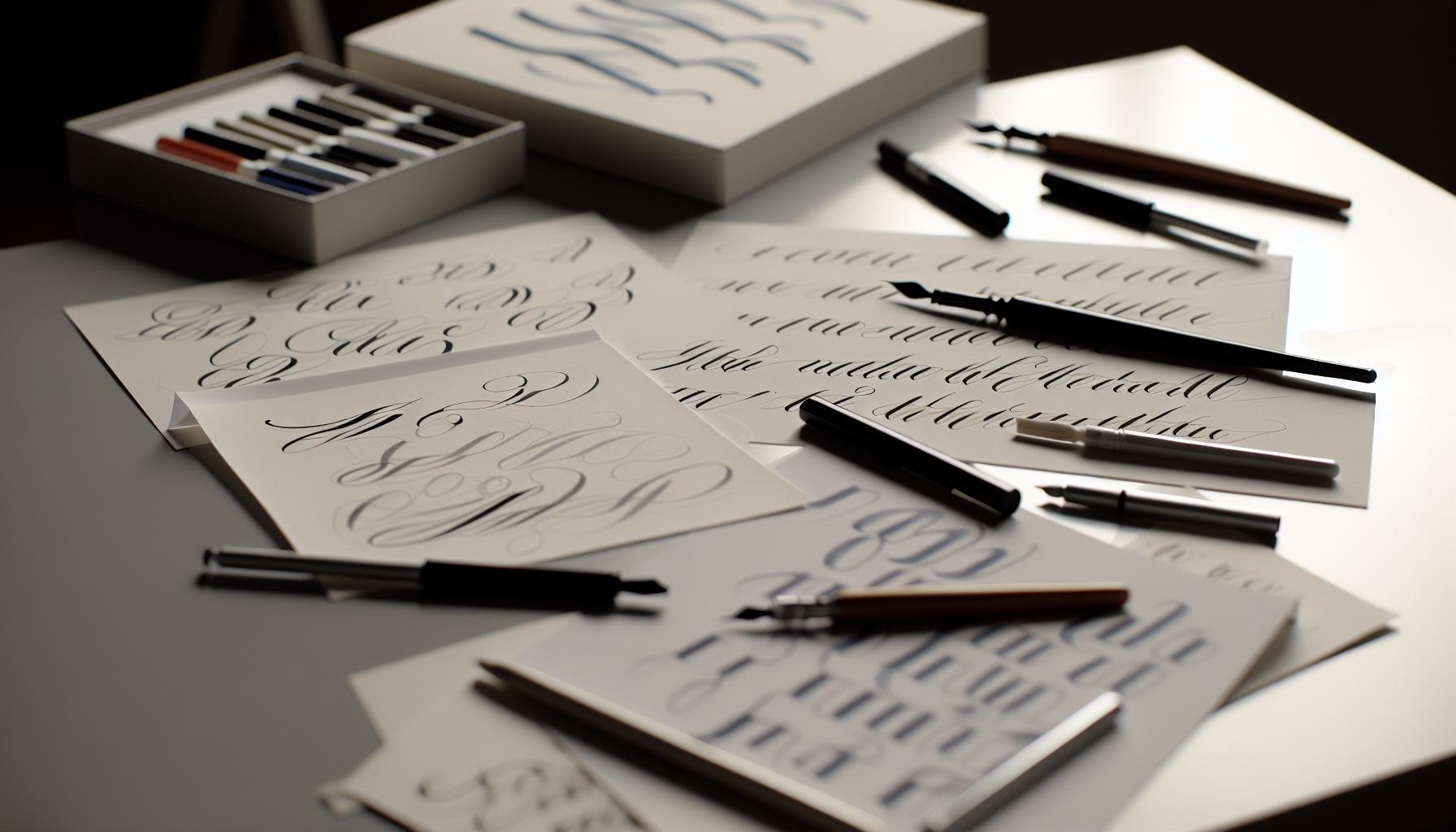 Exploring Different Styles of Modern Script