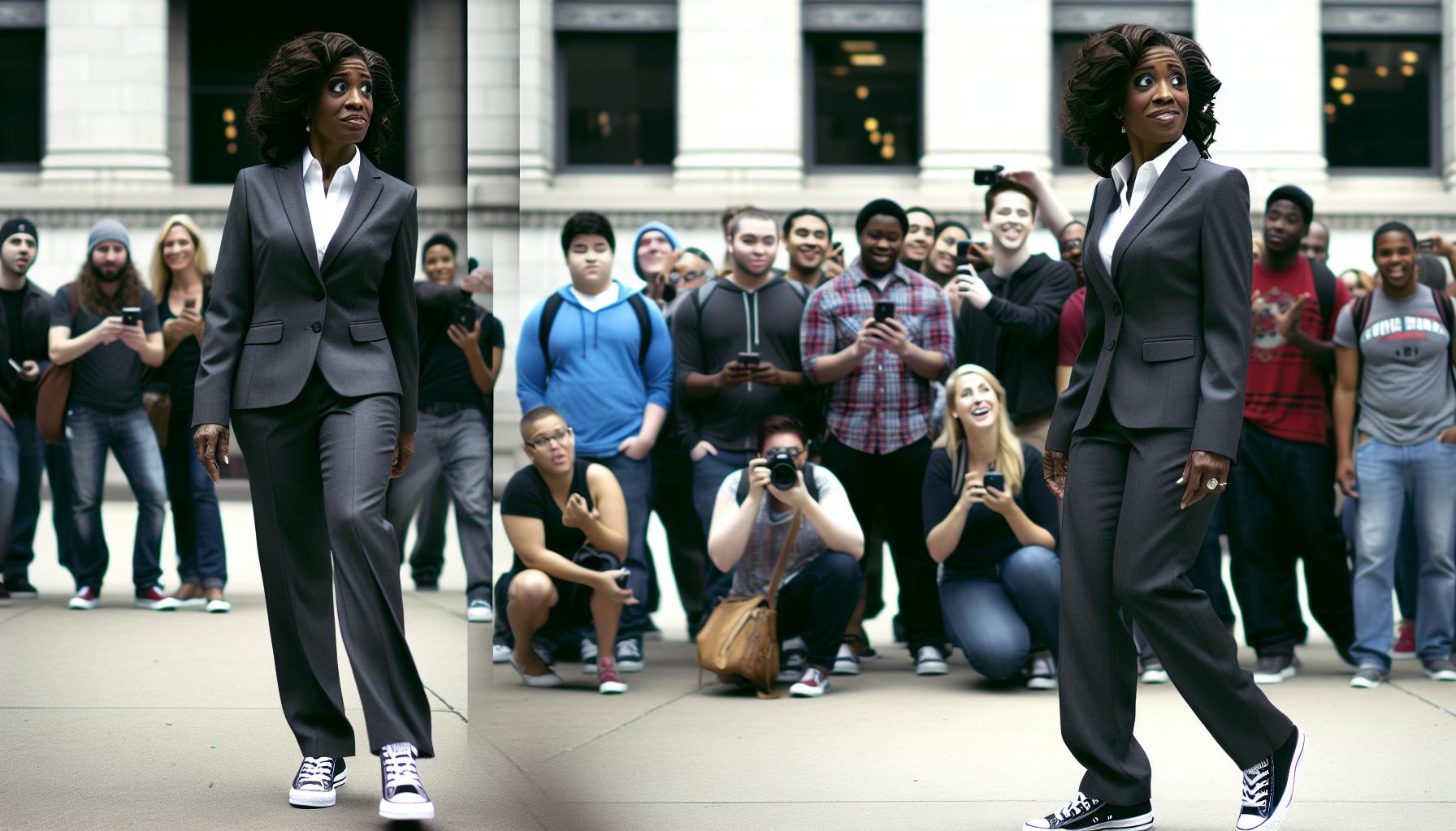 Fan Reactions: Kamala's Chuck Taylor Choice