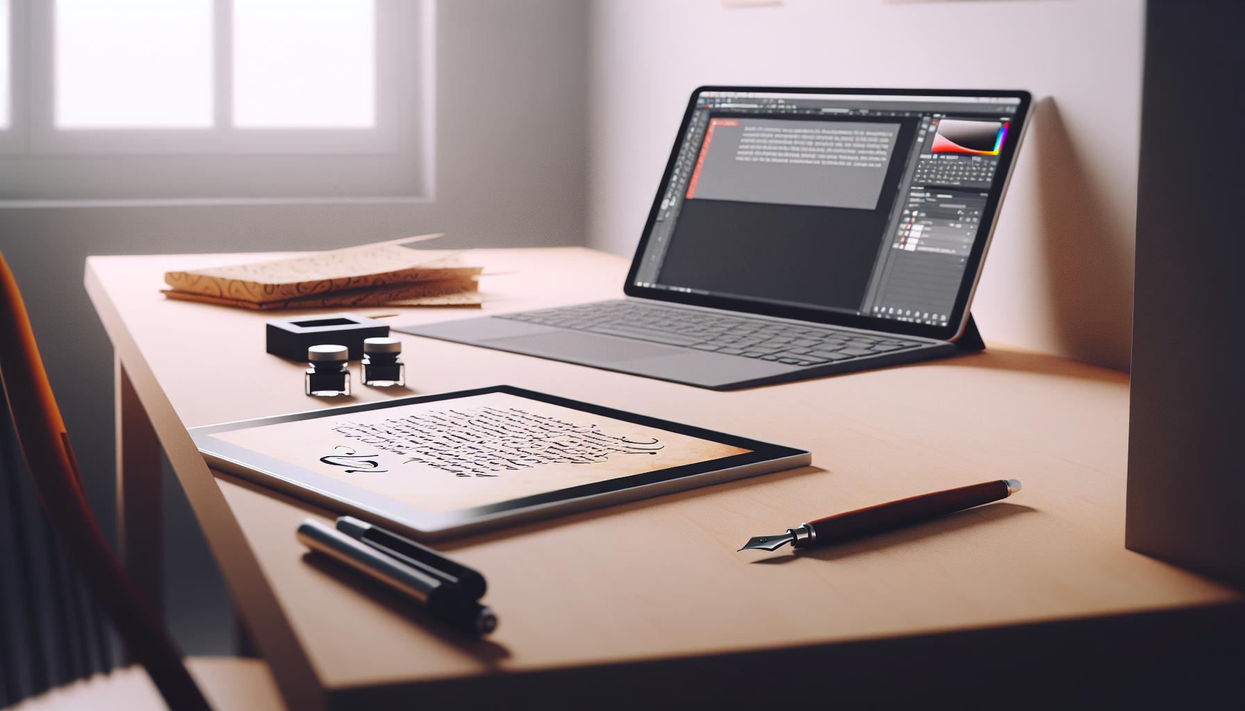 Gathering Your Digital Tools for Calligraphy