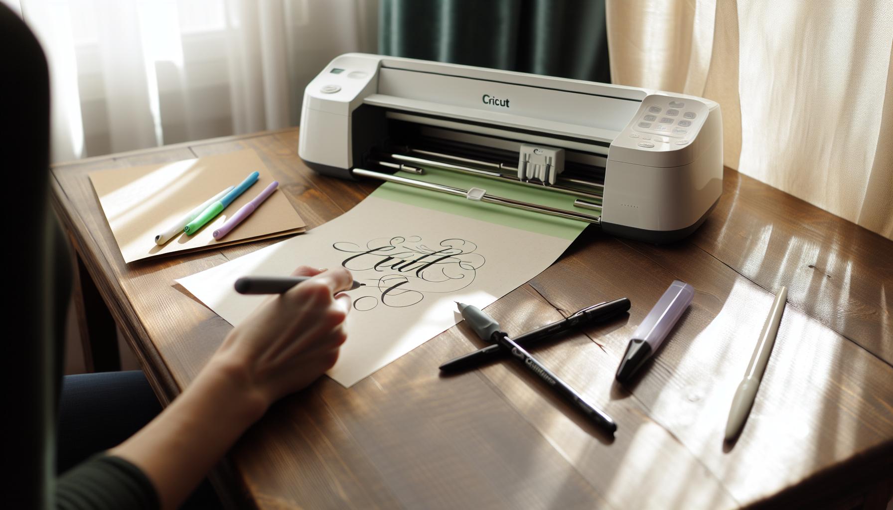 Getting Started with Cricut Calligraphy Pens