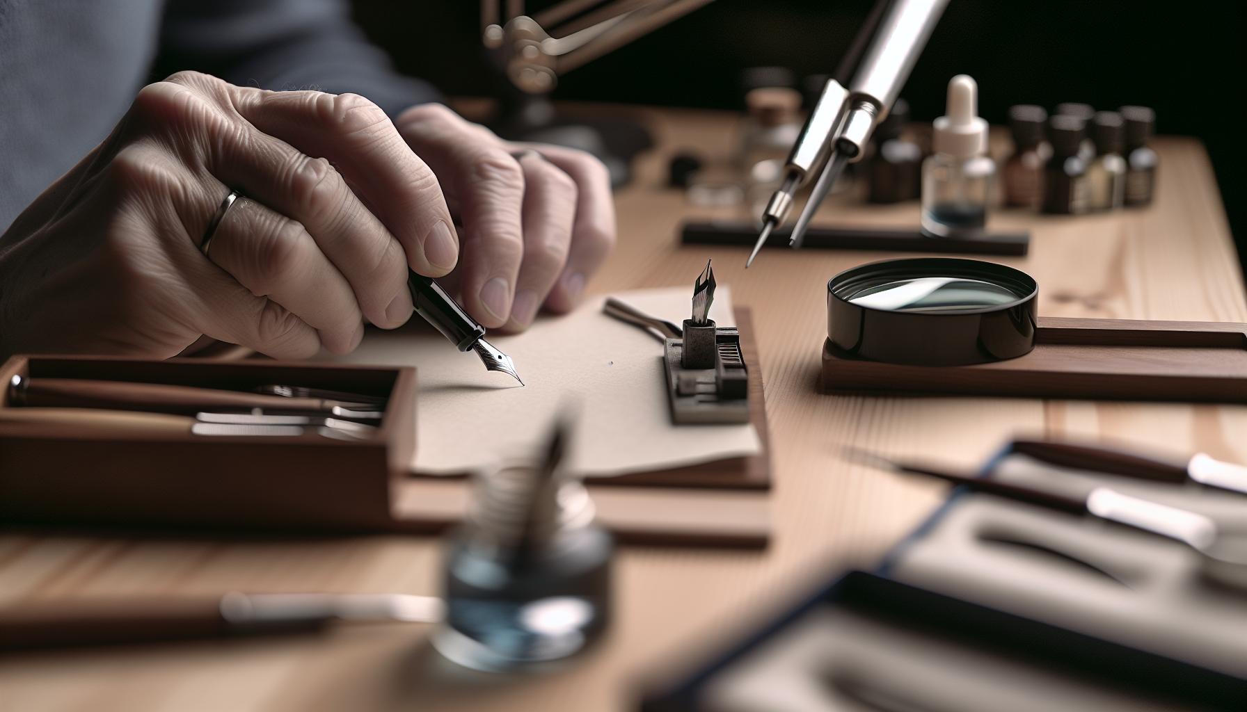 How to Adjust Nib Tension and Alignment