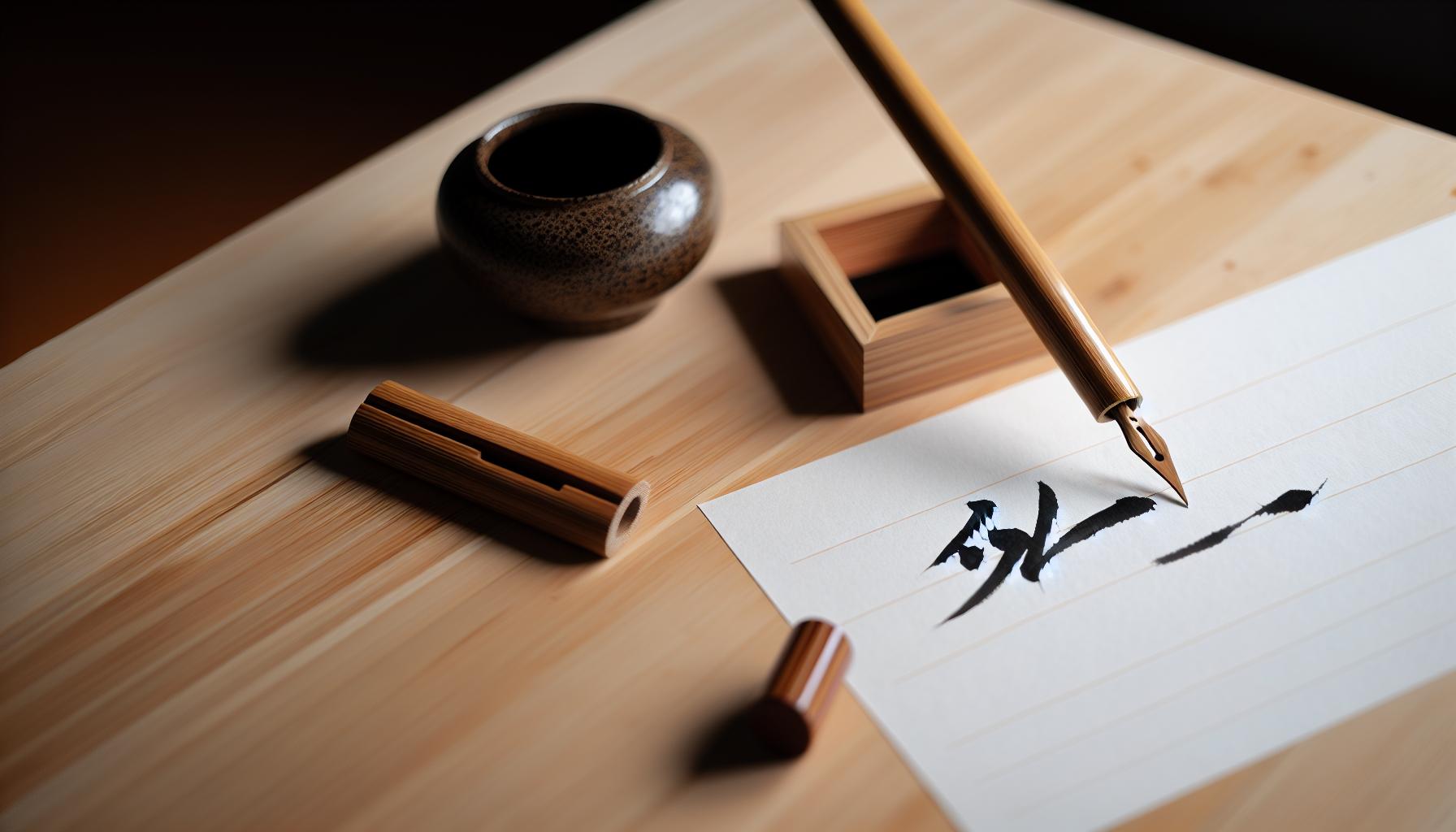How to Use Bamboo Calligraphy Pen: Natural Tool Techniques 2 How Bamboo Calligraphy Pens Work: An Introduction