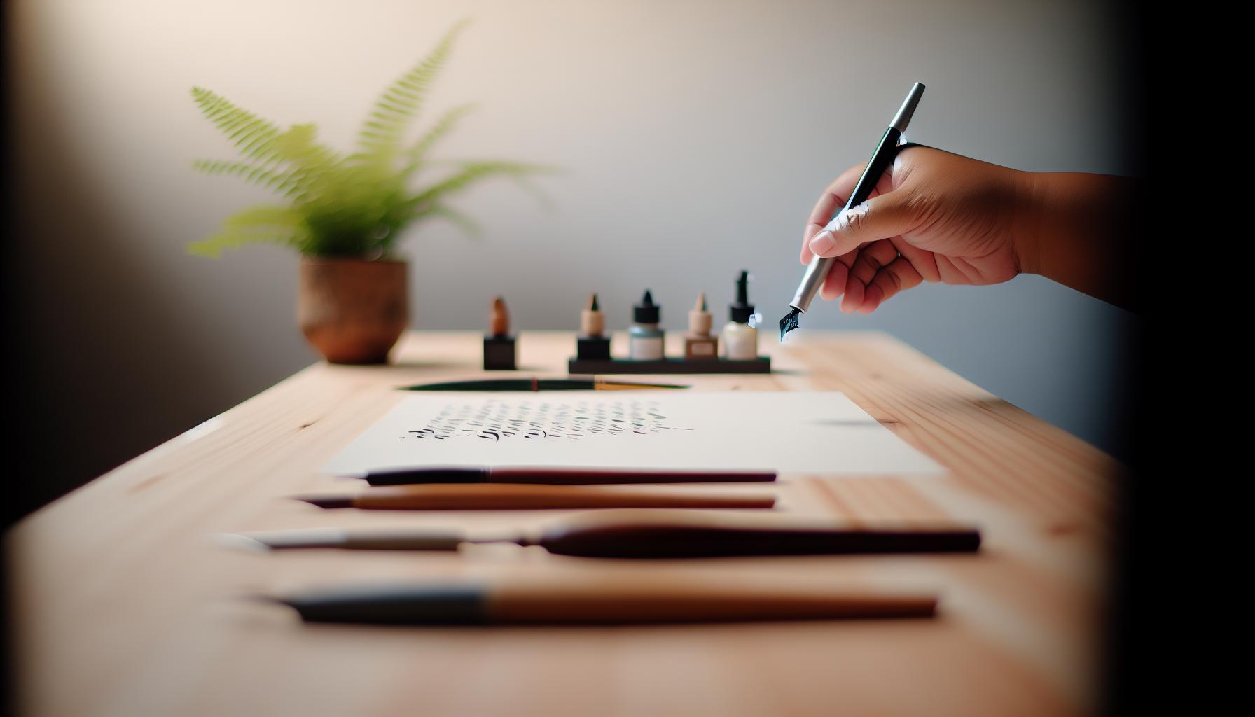 How to Choose the Right Calligraphy Brush Pen for You