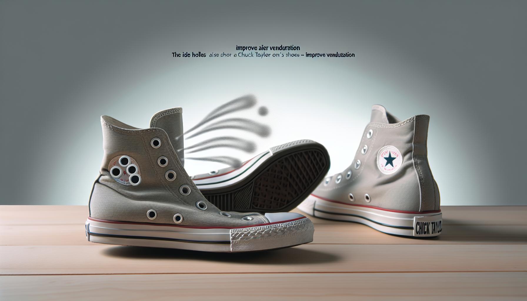 How Chuck Taylor's Holes Improve Ventilation