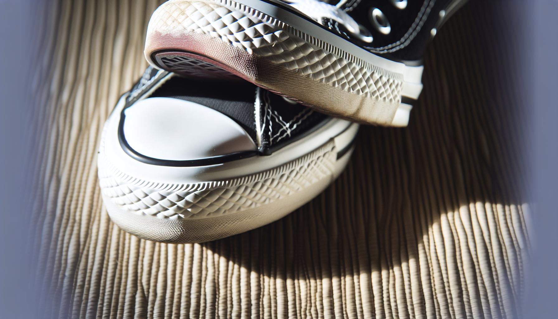 How Chuck Taylors' Tongue Typically Shifts