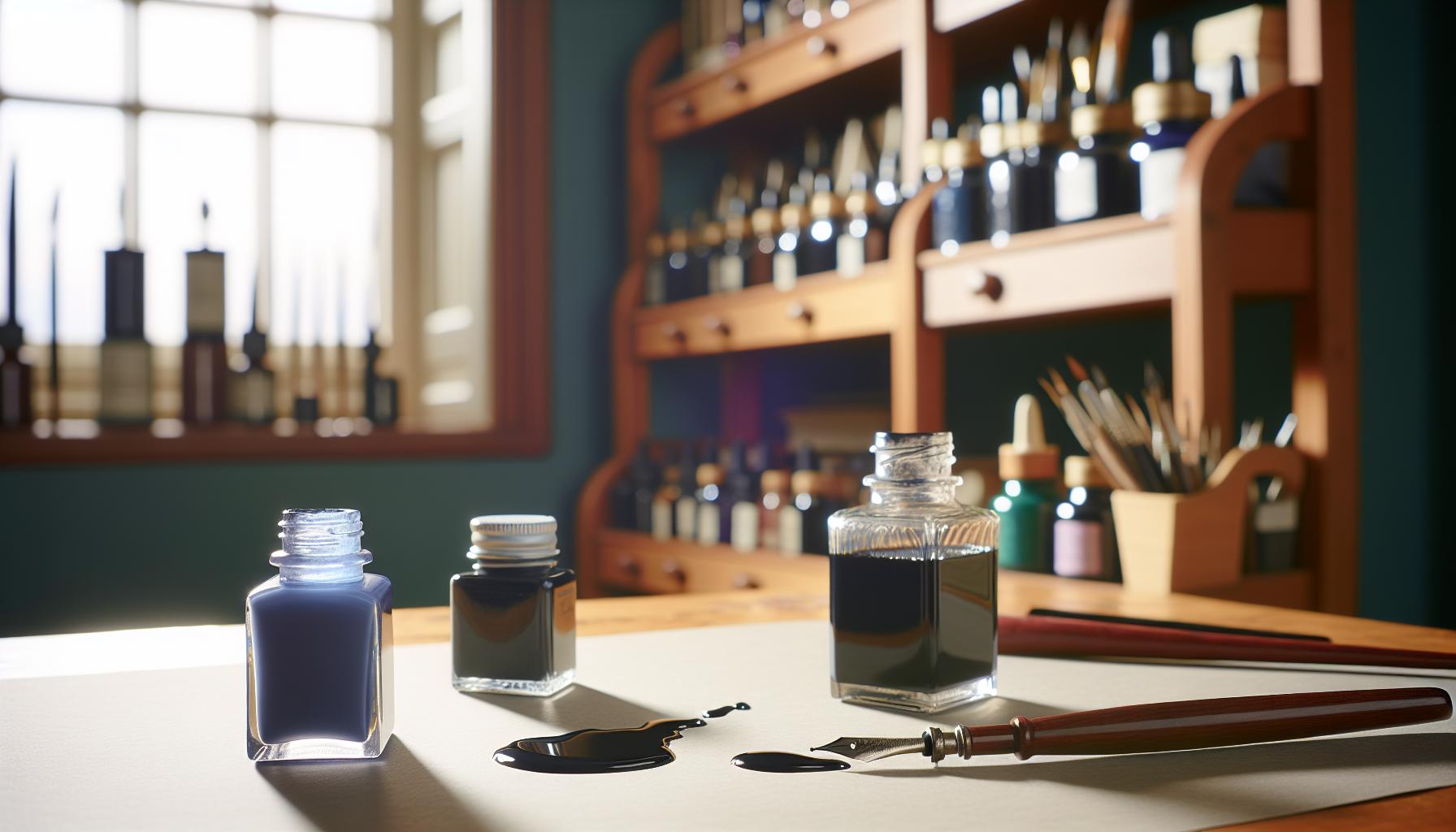 How Ink Affects Your Calligraphy Experience