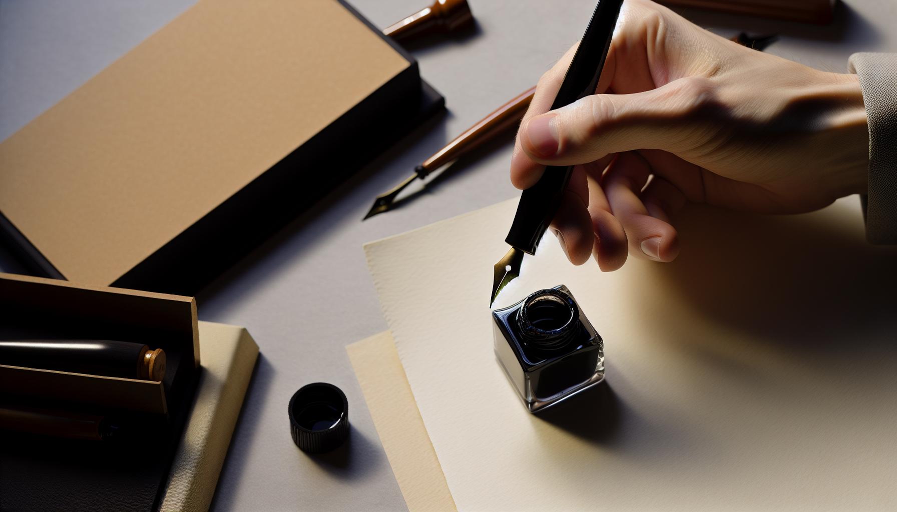 How to Load Ink into Your Calligraphy Pen