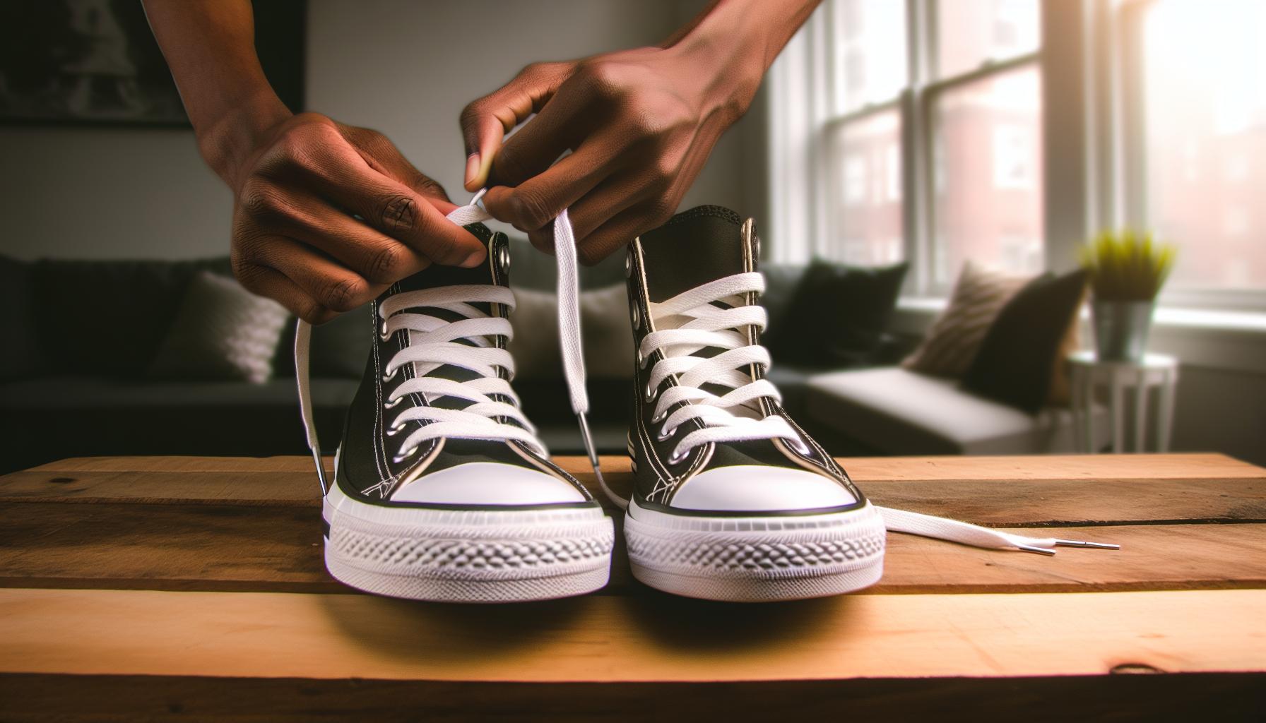 How to Properly Lace Chuck Taylors High Tops