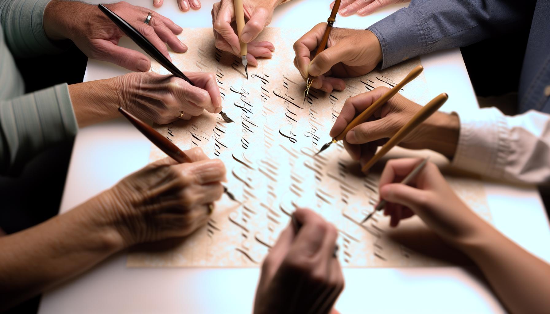 How the Right Grip Impacts Calligraphy