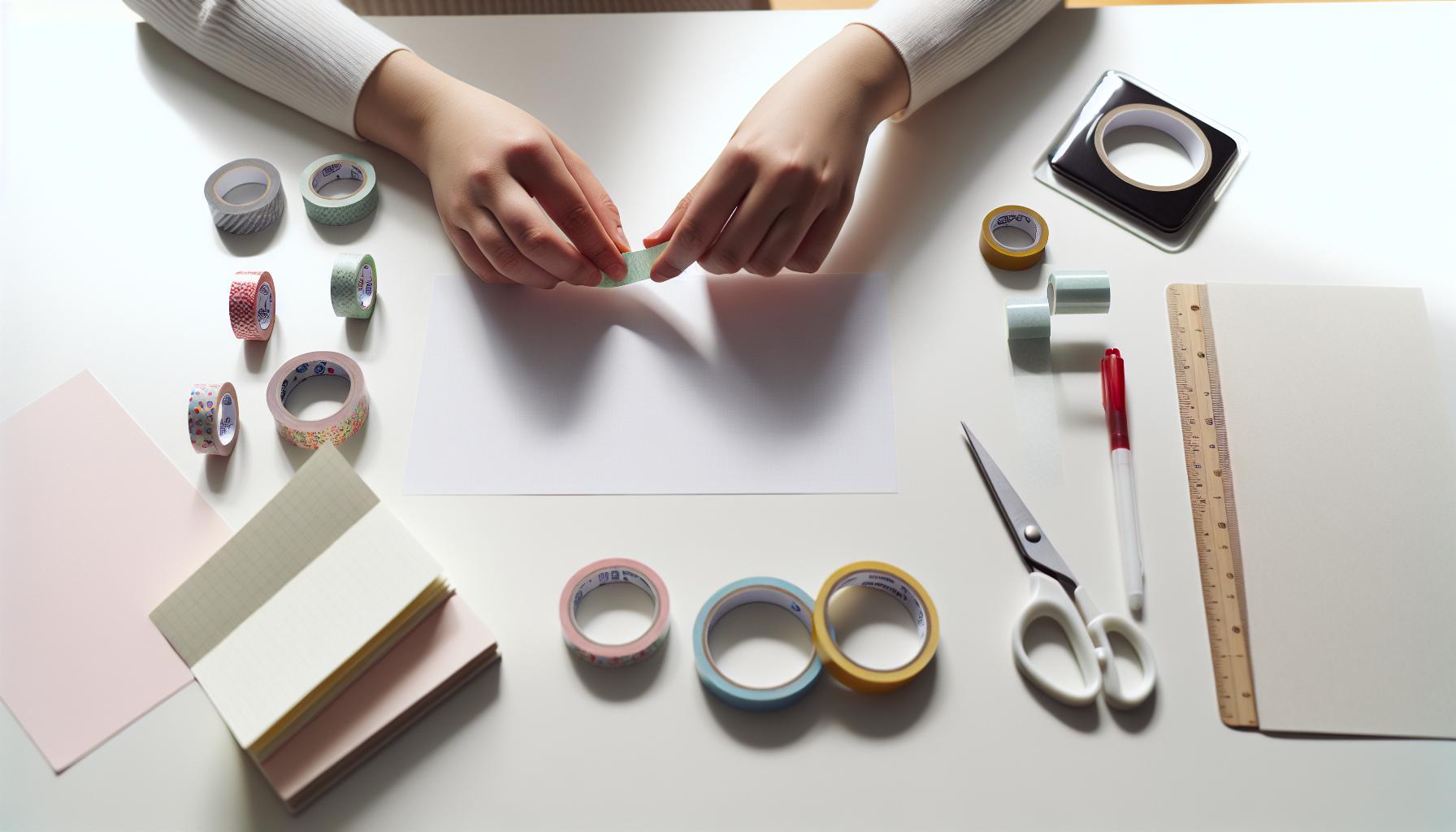 How to Test Your Washi Tape's Adhesiveness