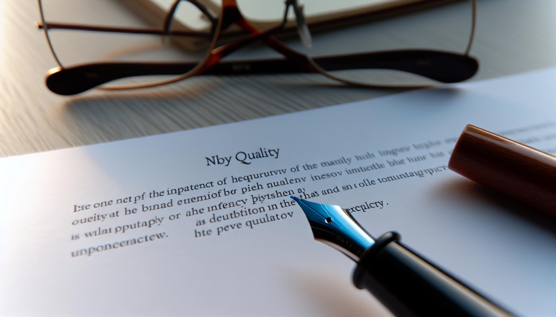 The Impact of Nib Quality on Your Work