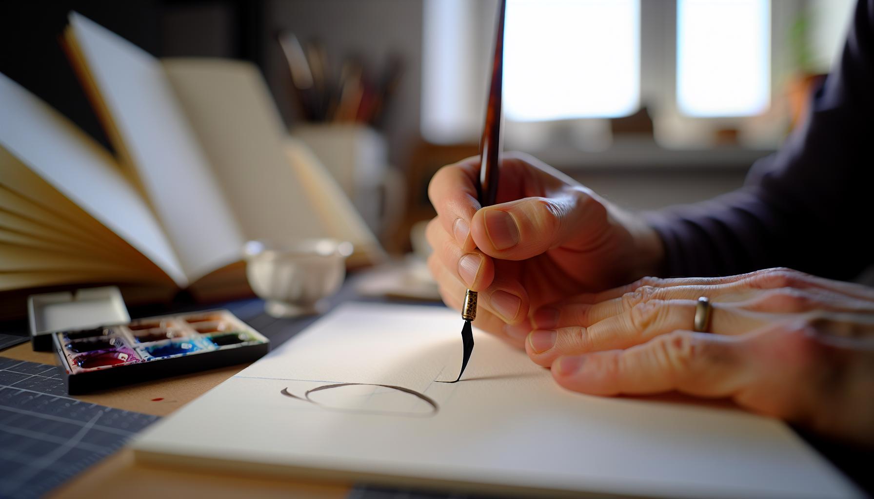The Importance of Angle in Brush Pen Control