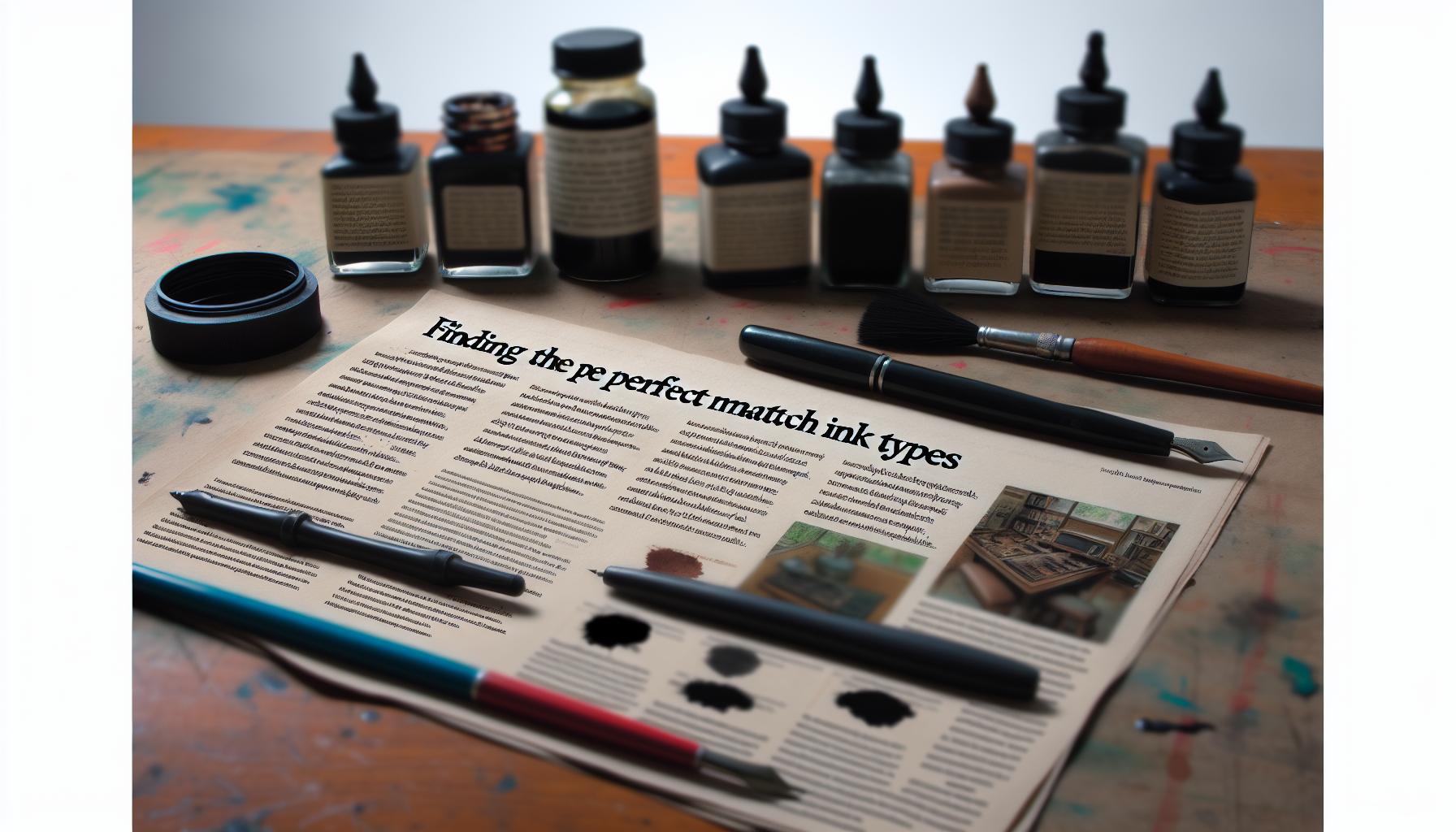 Ink Types: Finding the Perfect Match