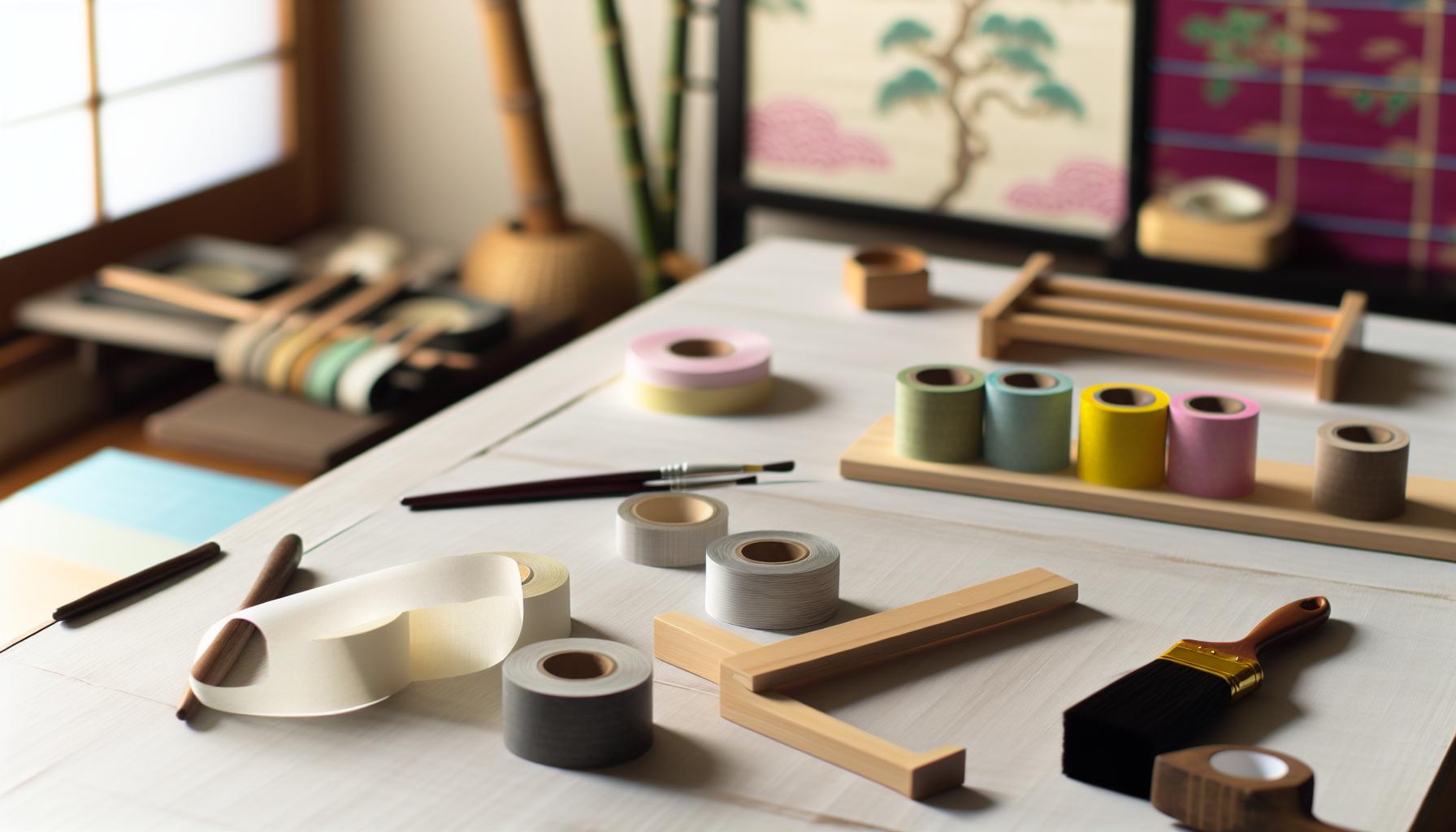 Key Materials Used in Making Washi Tape