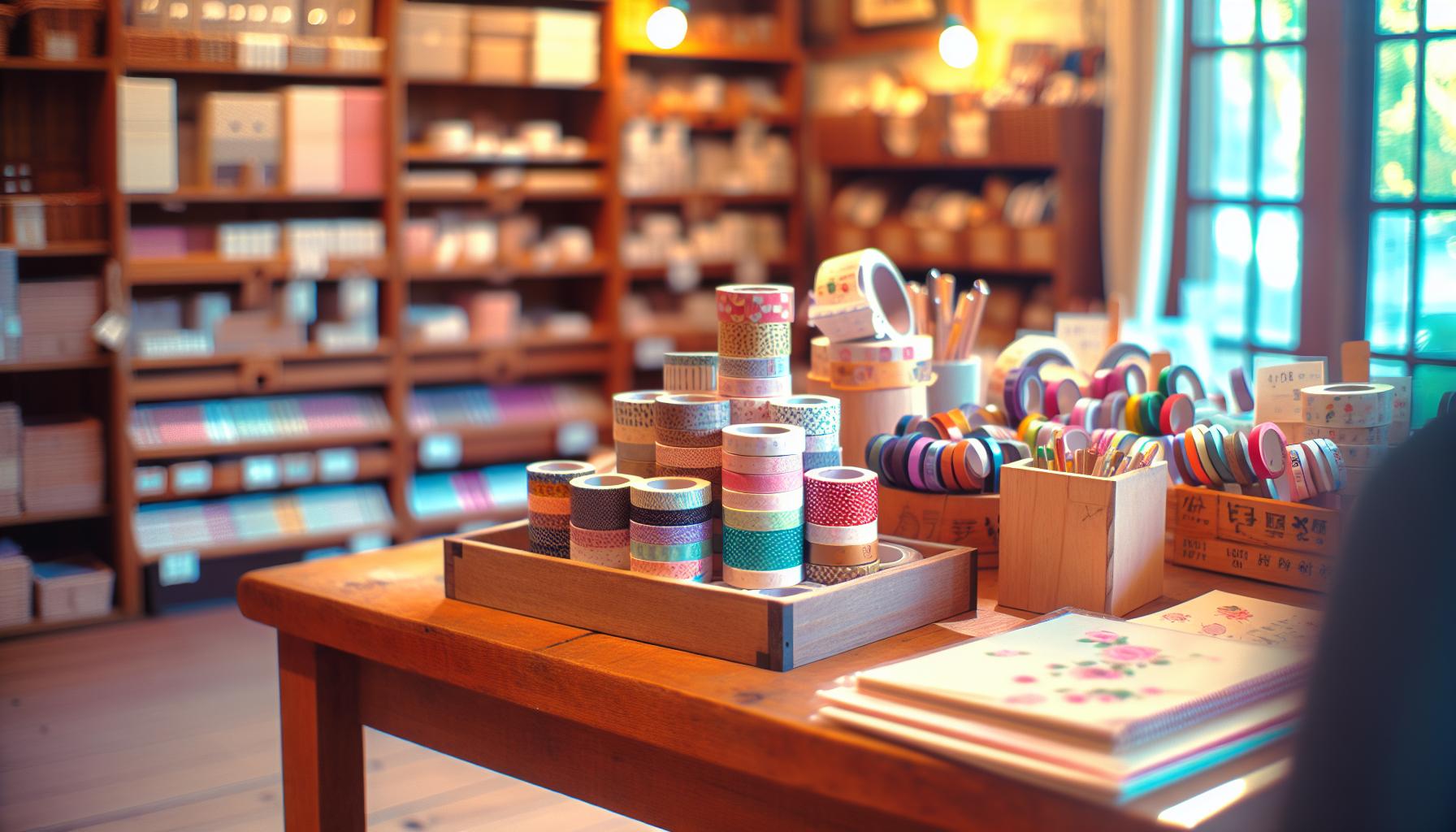 Local Craft Stores and Washi Tape Offers