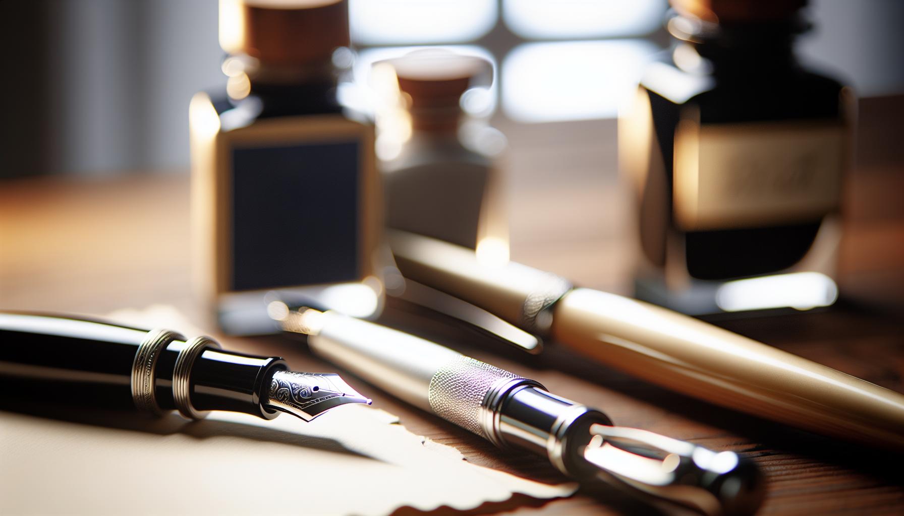 Luxury Fountain Pens for the Discerning Calligrapher