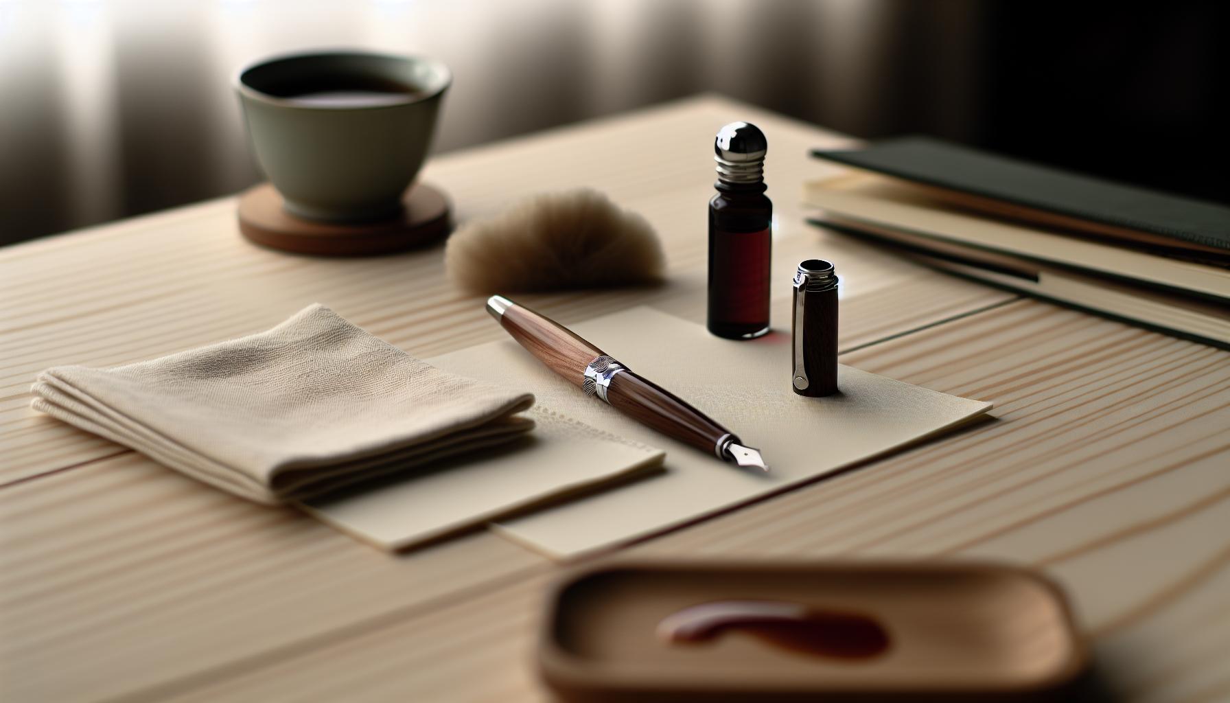 Maintenance Tips for Your Handcrafted Pen