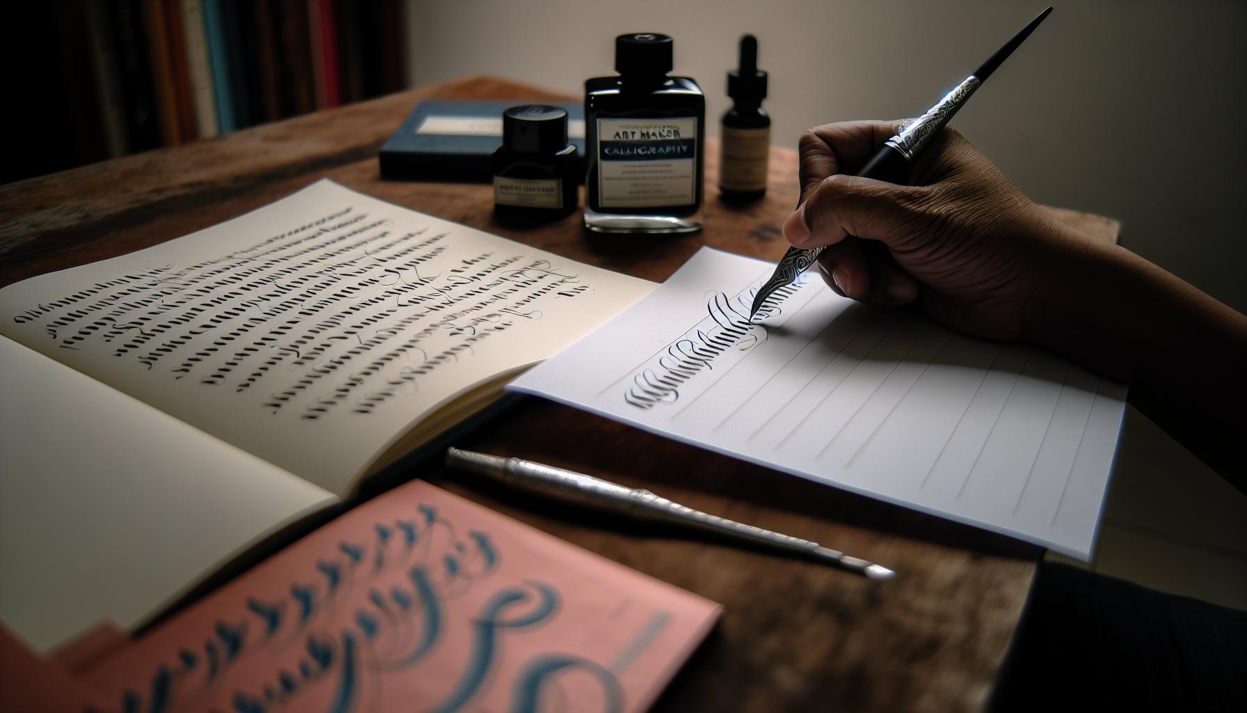 Mastering the Art Maker Calligraphy Pen