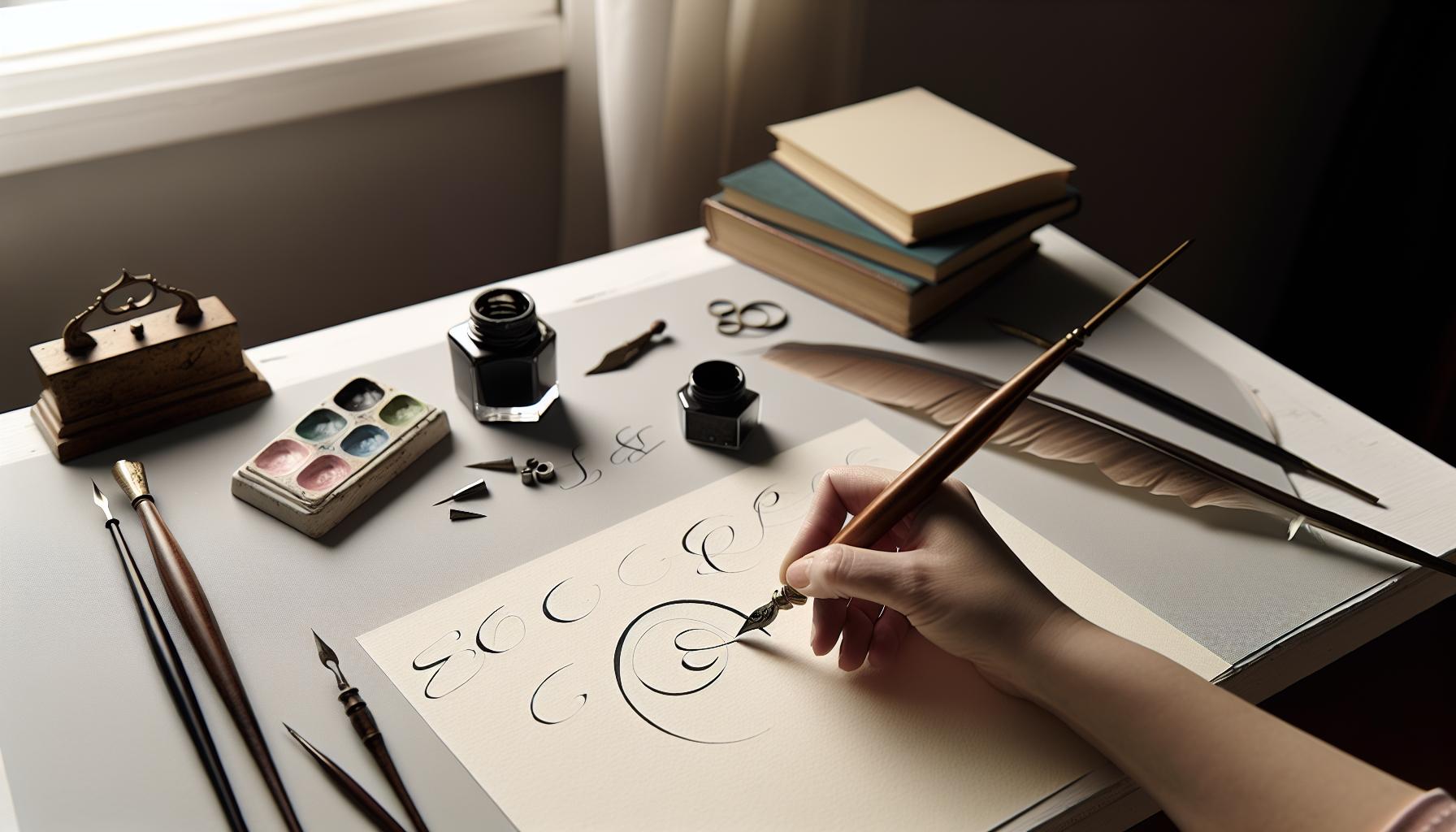 Mastering Basic Calligraphy Strokes