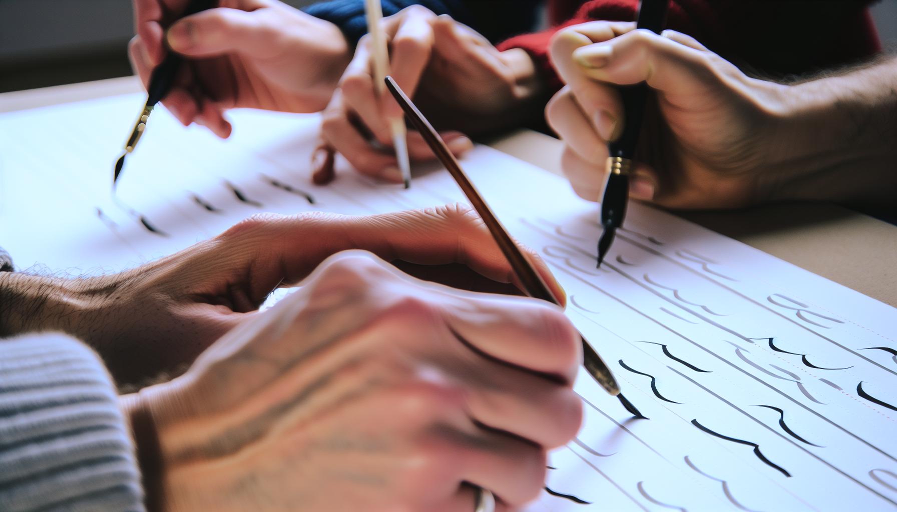 Mastering Basic Calligraphy Strokes