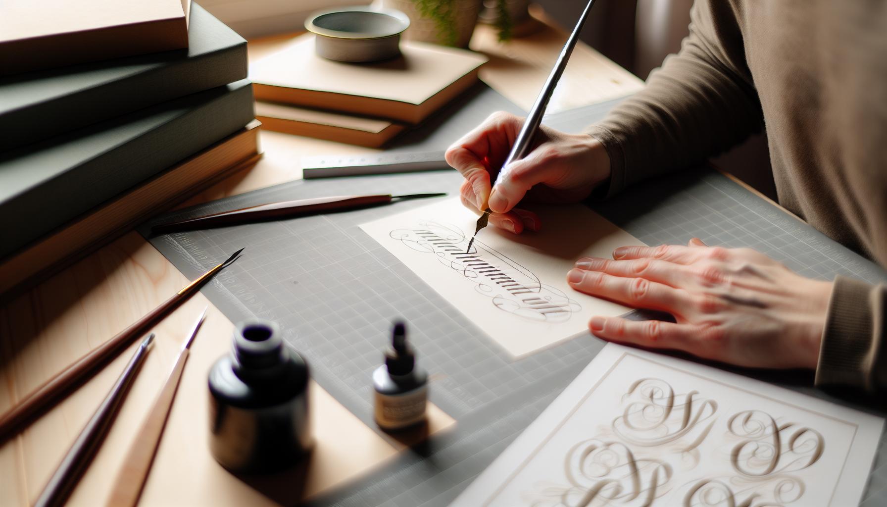 Mastering the Basics of Copperplate Calligraphy