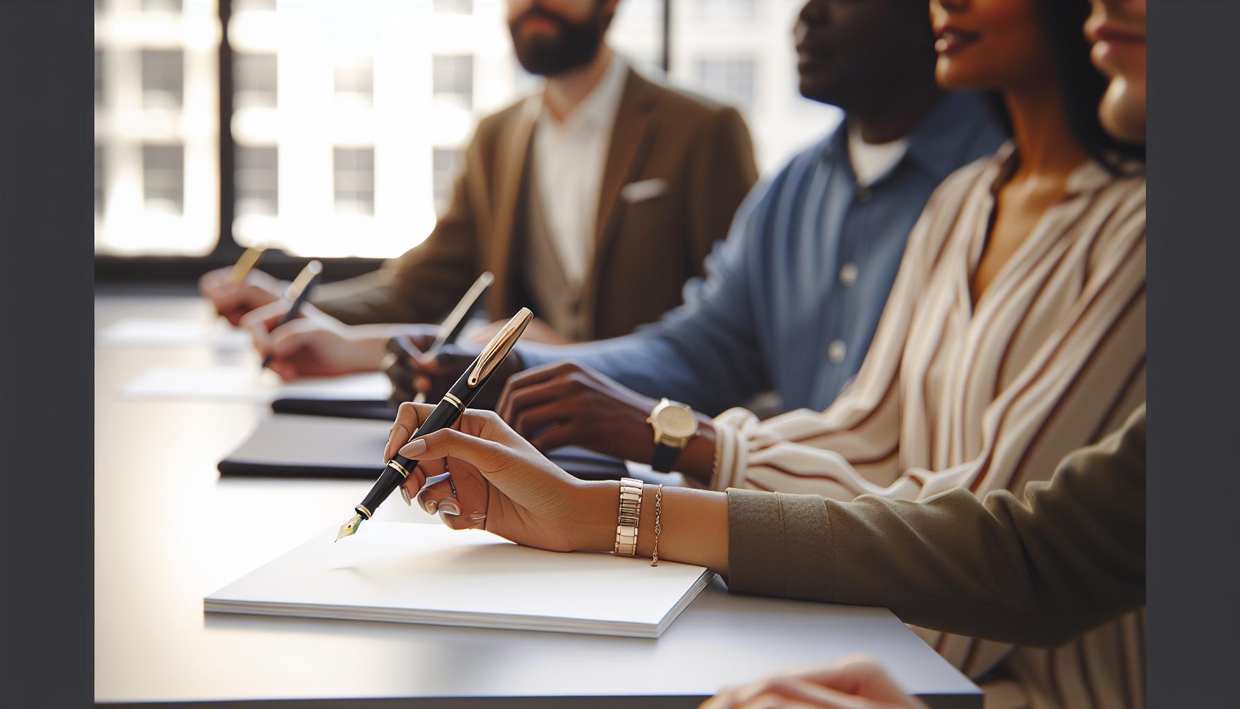 Mastering Fountain Pen Grip and Posture
