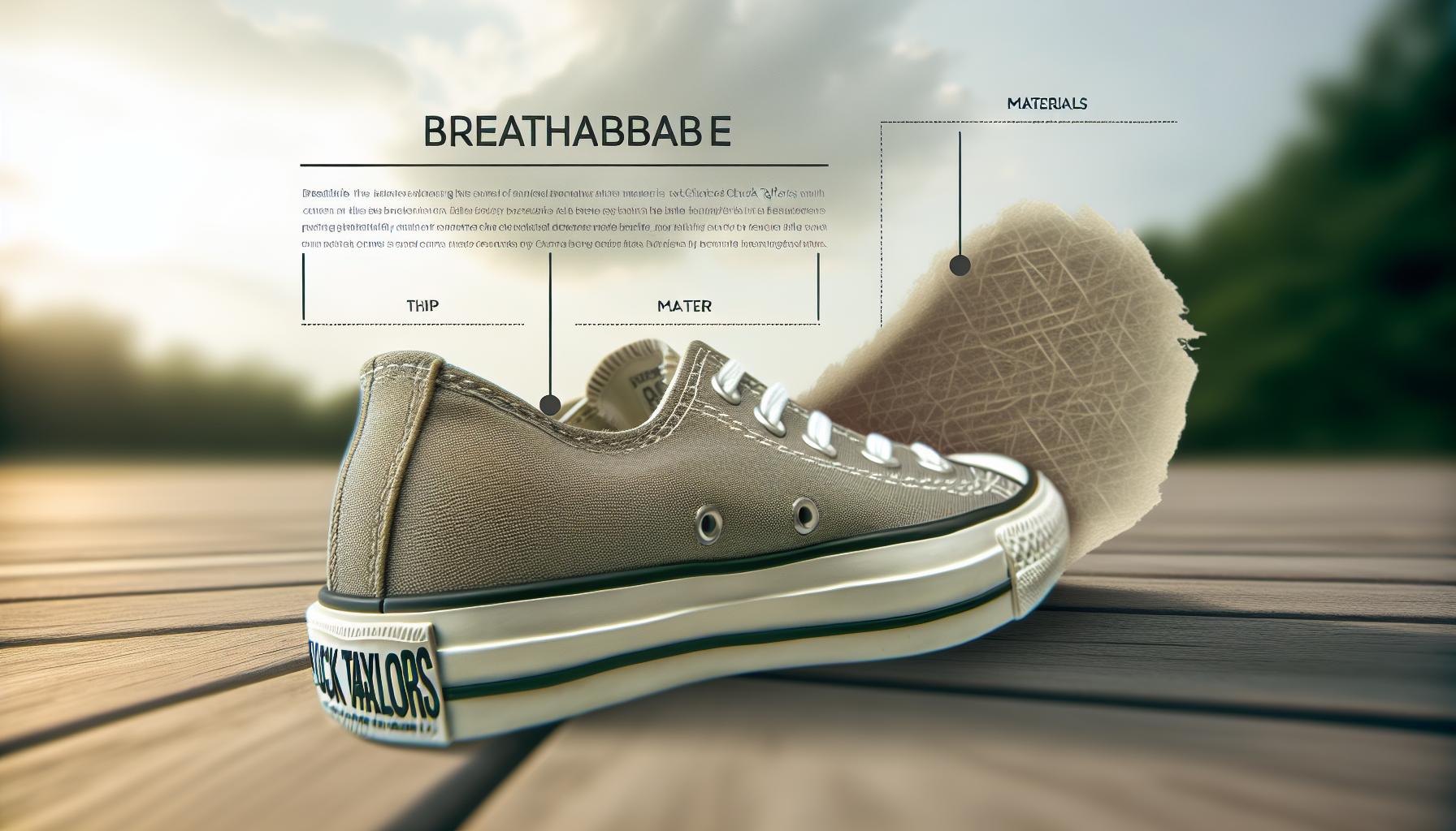 Material Choices: Breathability in Chuck Taylors