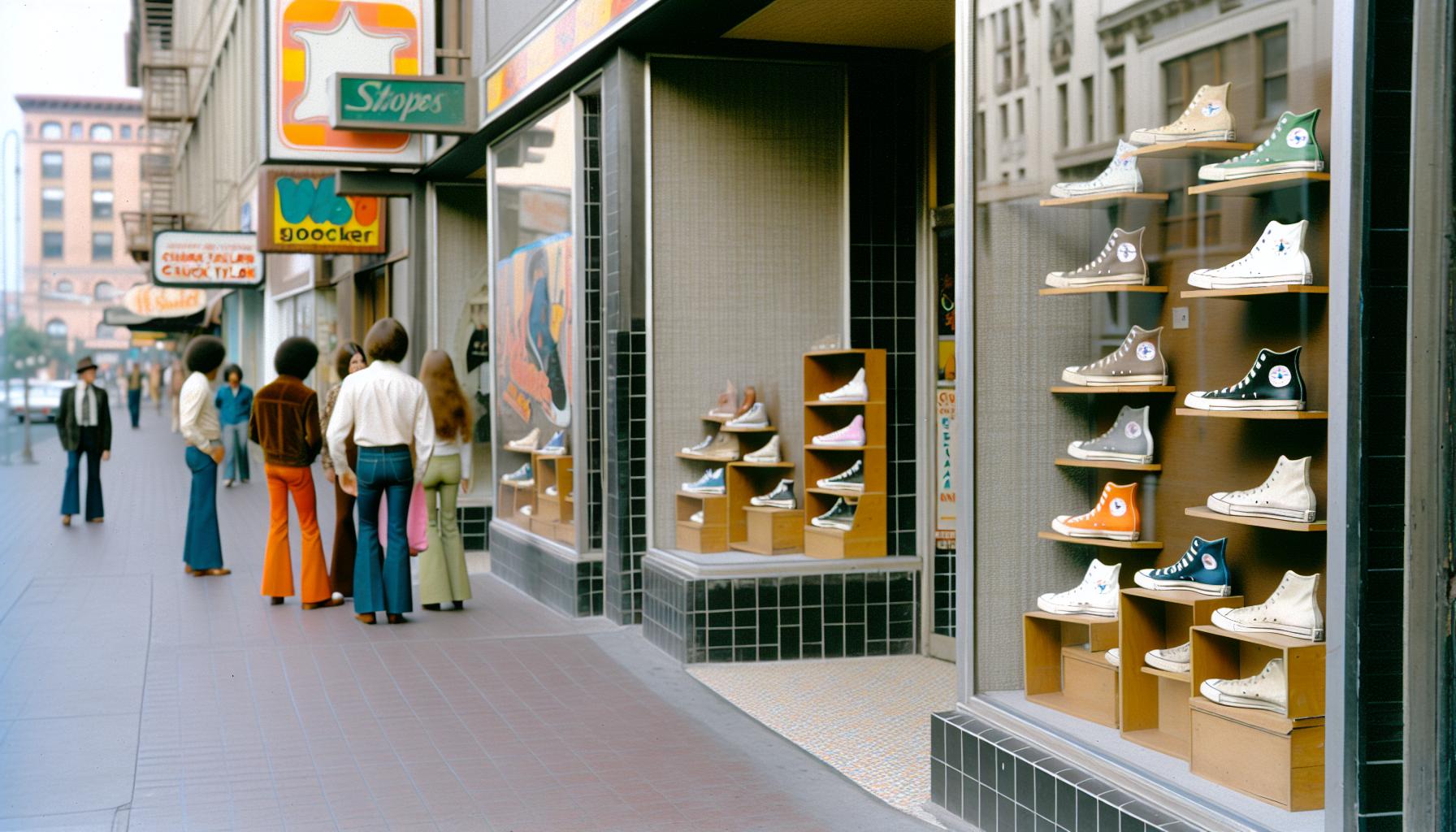 Popular Retailers Selling Chuck Taylors in the 1970s