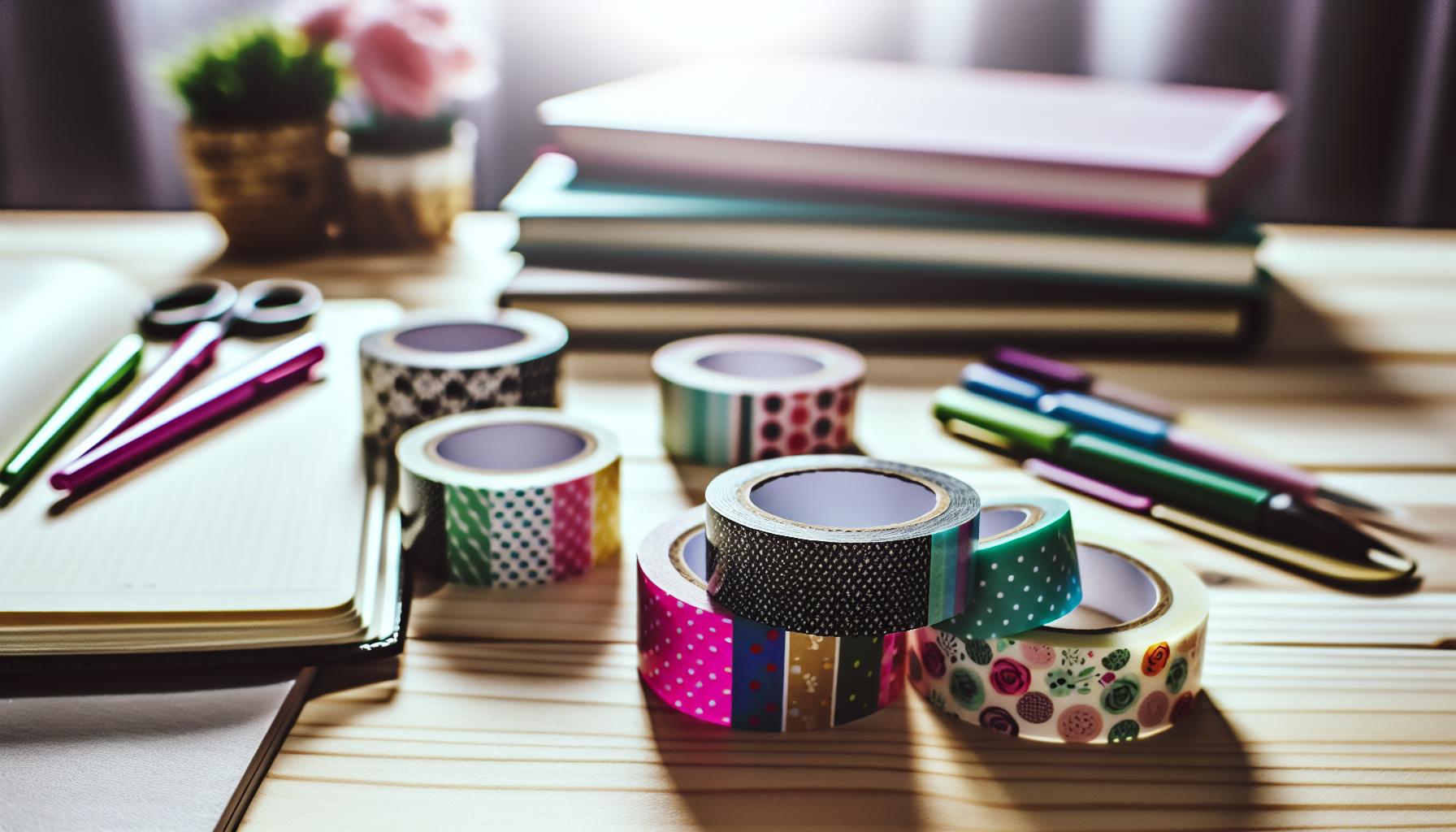 Where Is the Washi Tape at Dollar Tree? Aisle Location Tips 4 Popular Washi Tape Styles at Dollar Tree