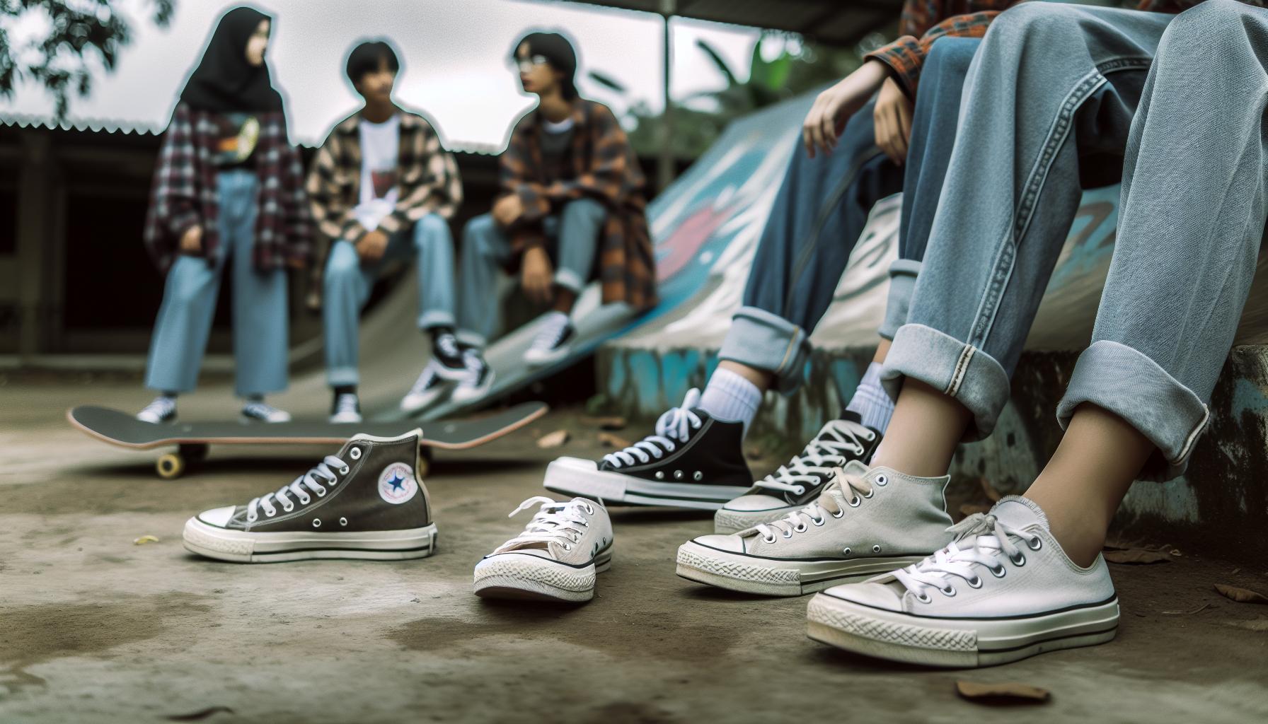 The Popularity of Chuck Taylors in the 1990s