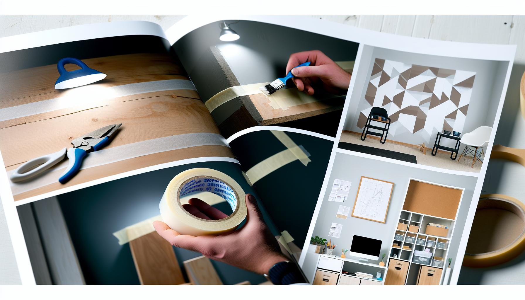 Practical Applications of Masking Tape in Projects