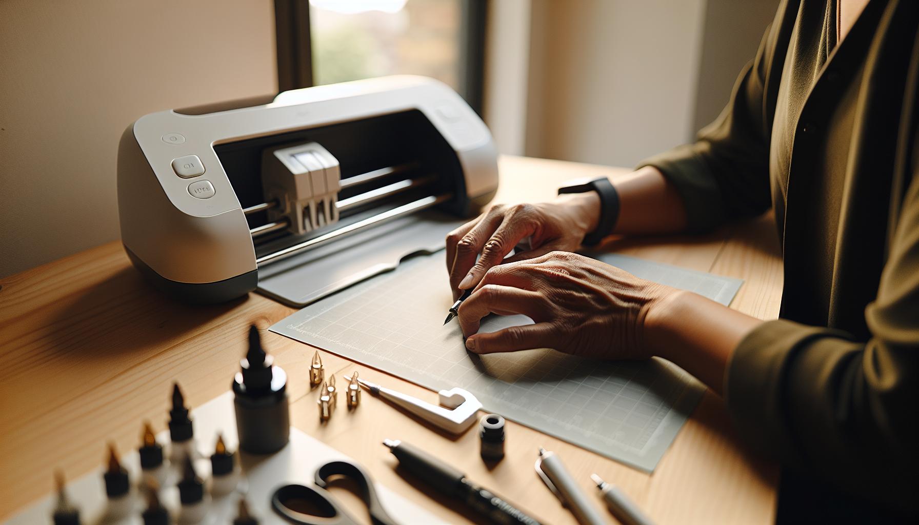 Preparing Your Cricut Maker for Calligraphy