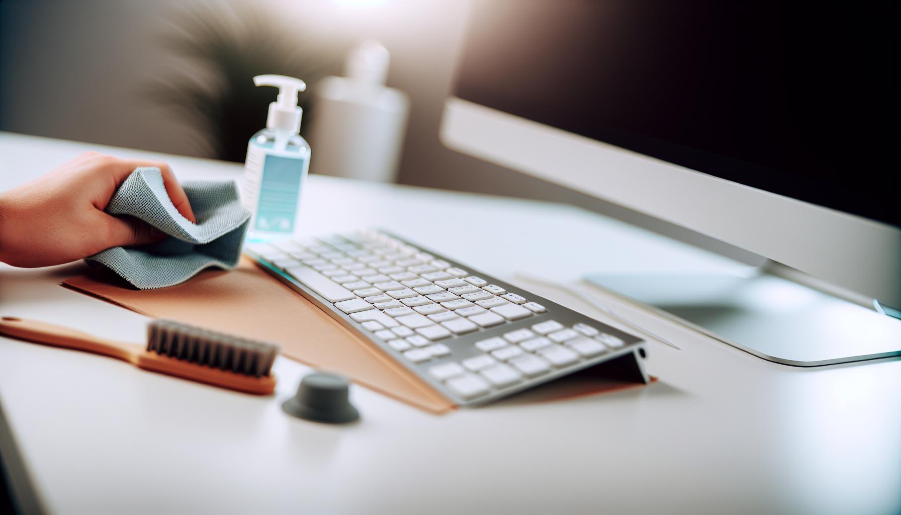 How to Washi Tape Keyboard: Customize Your Tech 2 Preparing Your Keyboard: Cleaning and Protection Tips