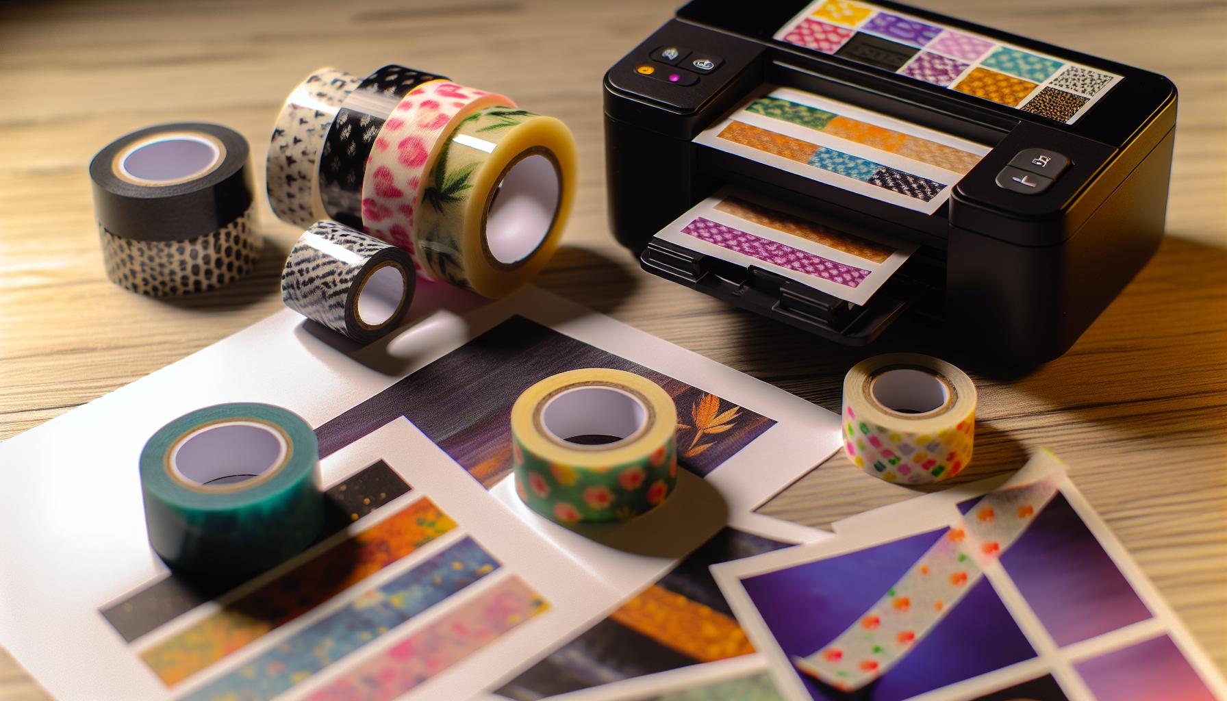 Printing Techniques: Inkjet vs. Laser for Washi Tape