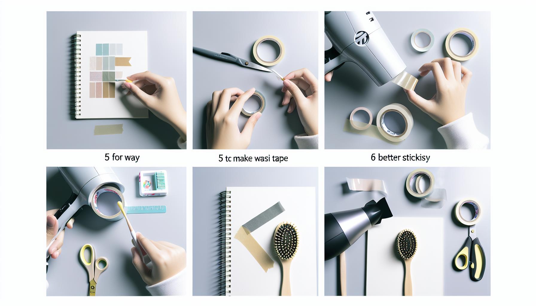 5 Proven Tricks to Make Washi Tape Stick Better