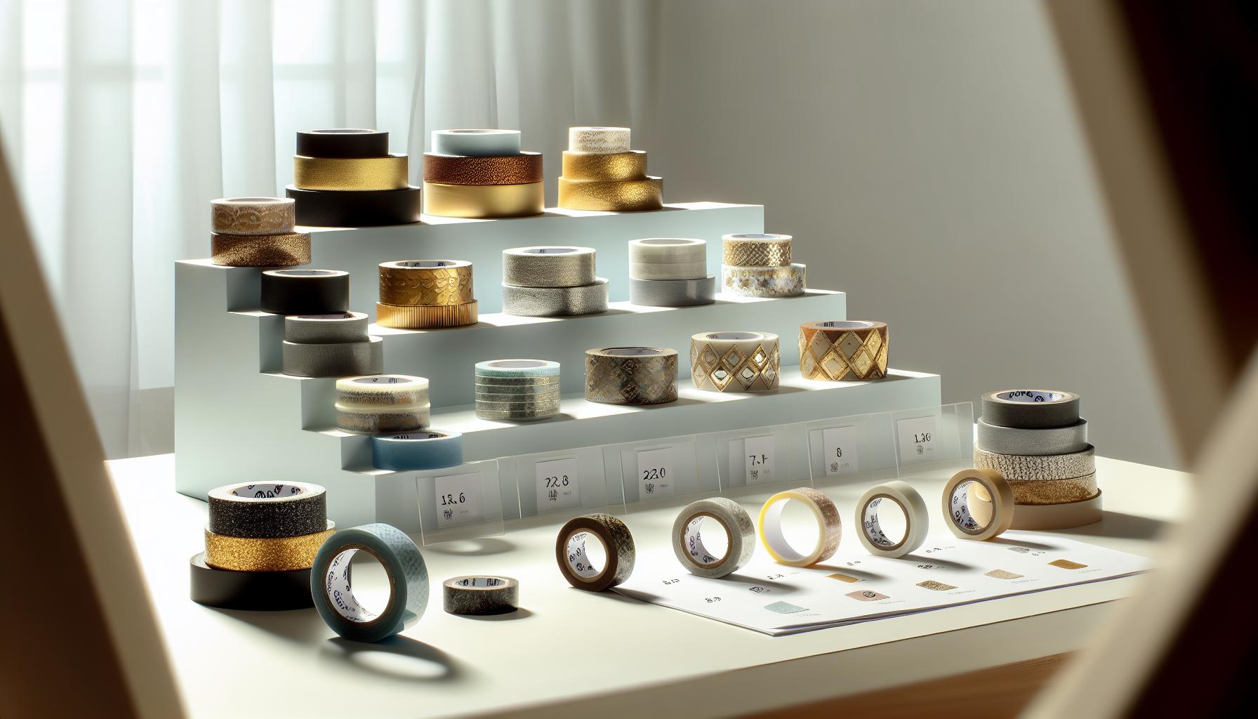 The Range of Washi Tape Prices by Type