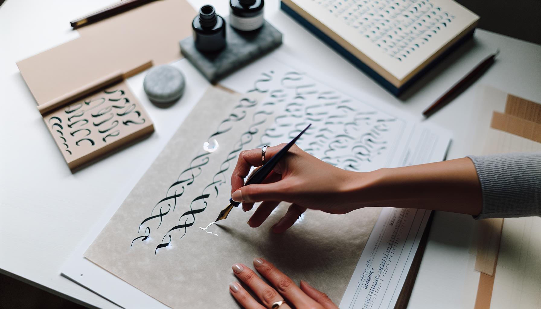 How to Do Calligraphy with a Fountain Pen: Essential Techniques