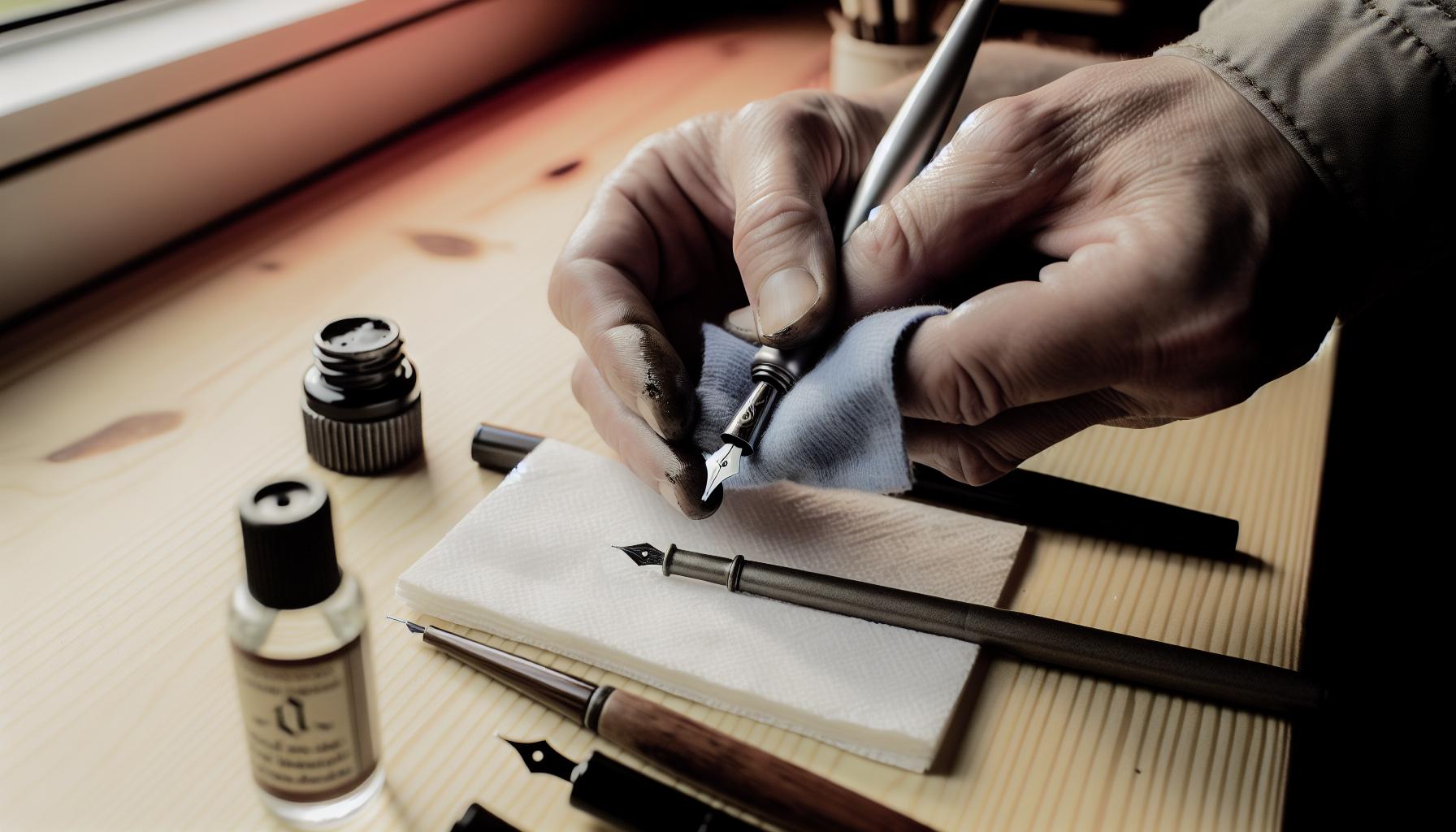 How to Clean a Nib on a Calligraphy Pen: Maintenance Essentials