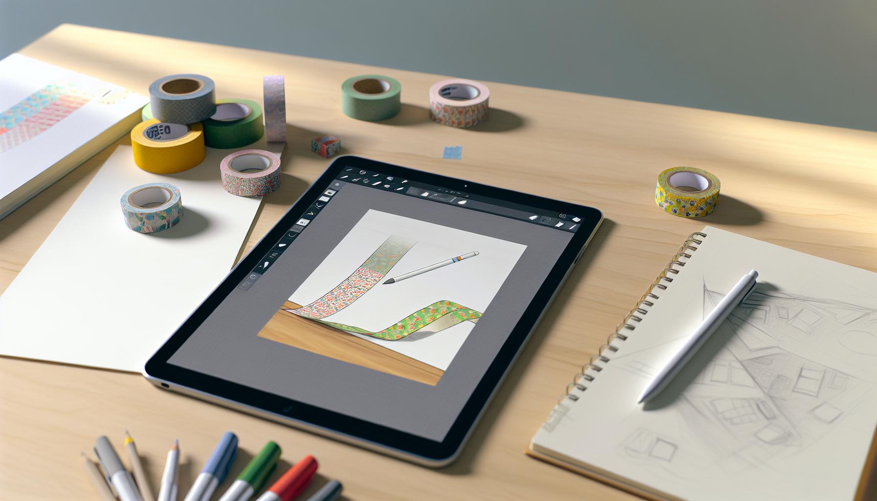 How to Design Washi Tape on Procreate: Digital Creation 1 How to Design Washi Tape on Procreate: Digital Creation