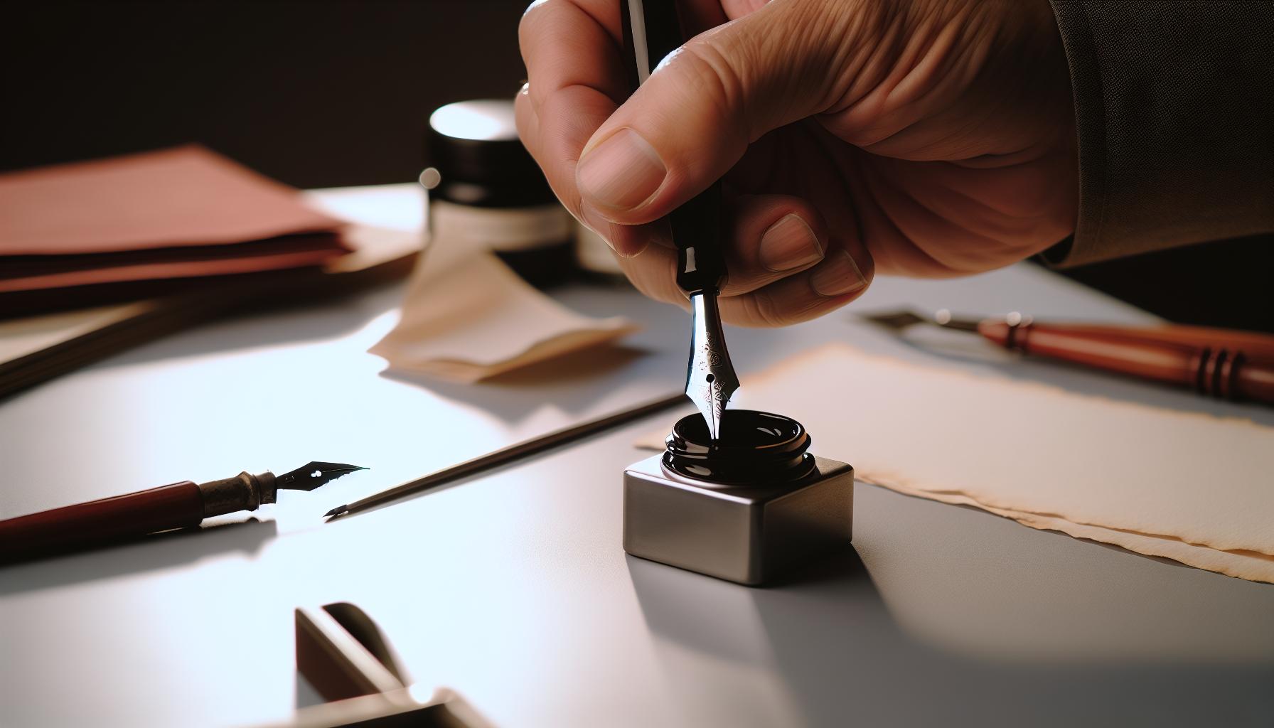 How to Fill a Calligraphy Pen Nib: Load for Smooth Writing