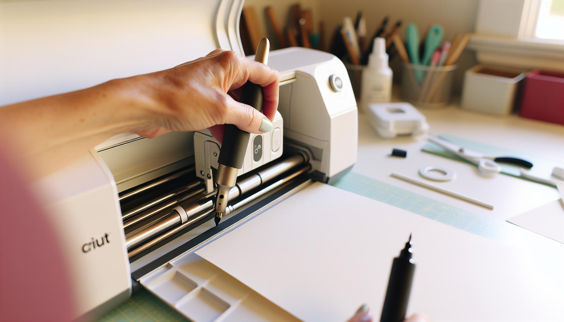 How to Load Calligraphy Pen in Cricut: Insert for Projects 1 How to Load Calligraphy Pen in Cricut: Insert for Projects