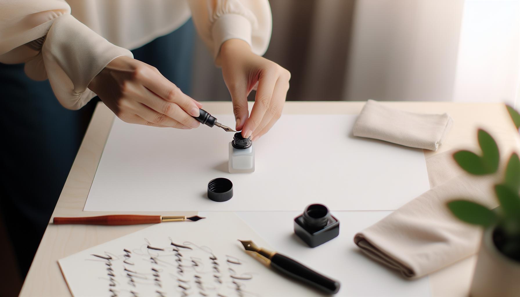 How to Open Calligraphy Pen Ink: Access Your Refill Safely