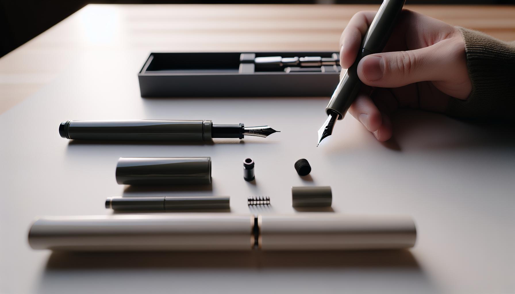 How to Set Up a Sheaffer Calligraphy Pen: Assembly Instructions