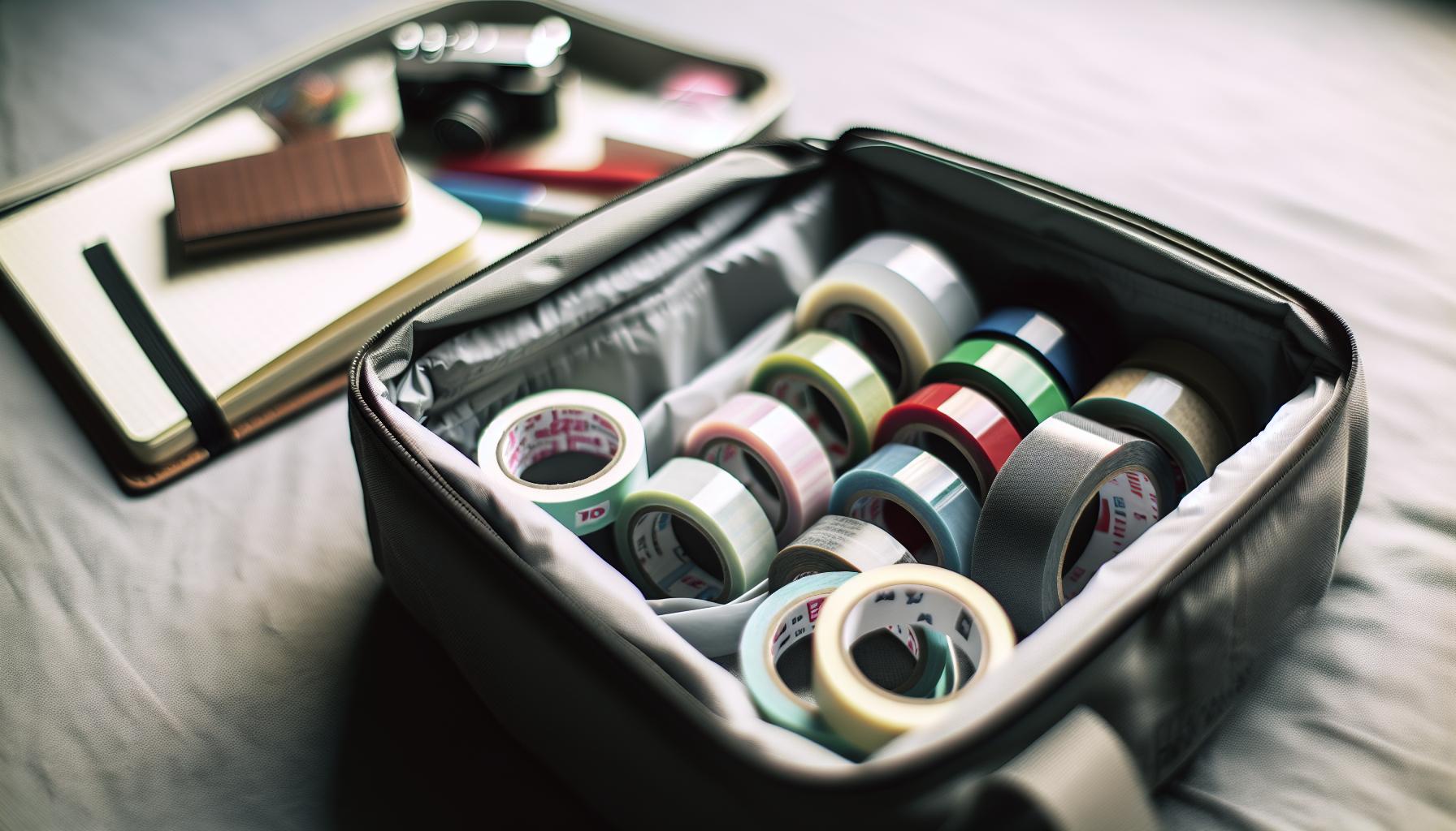 How to Travel With Washi Tape: Pack Without Damage