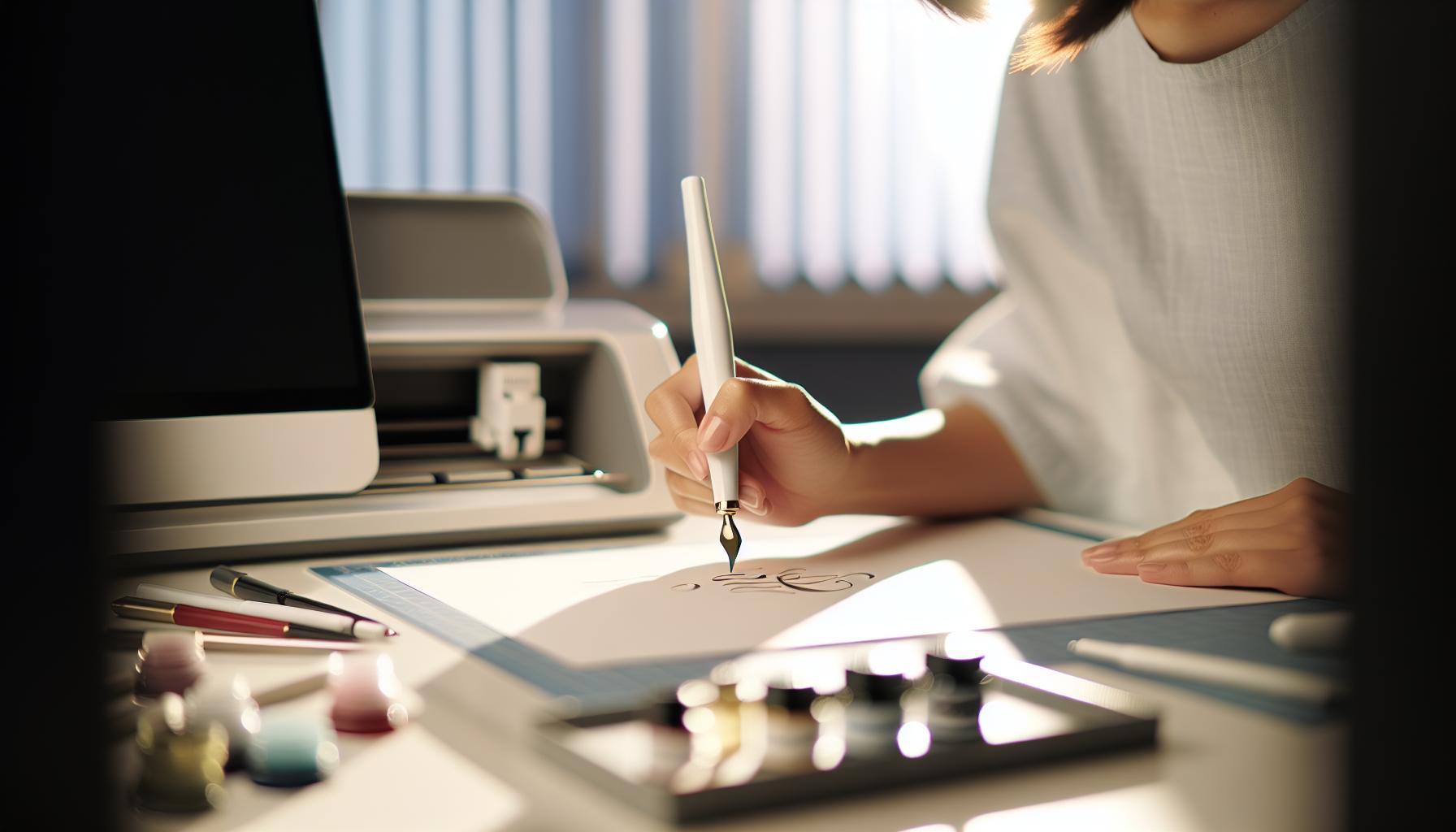 How to Use the Calligraphy Pen with Cricut: Design Beautifully
