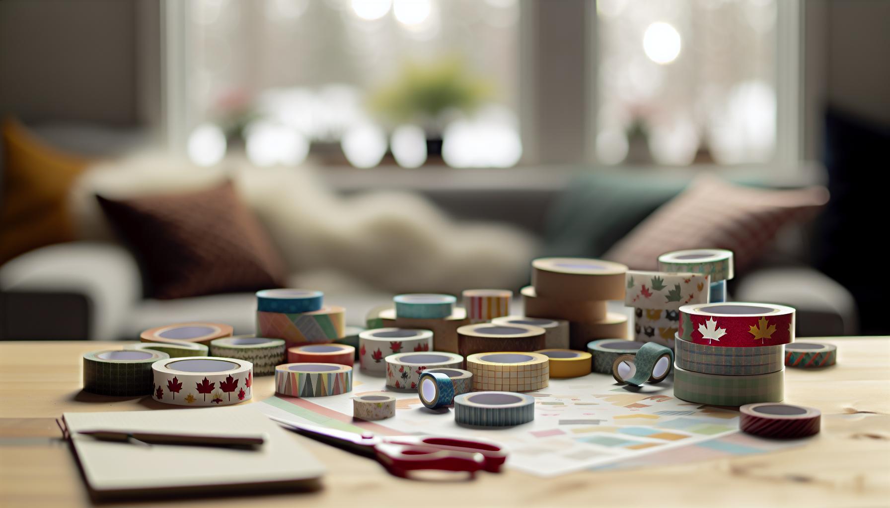 Where to Buy Washi Tape Canada: Best Canadian Retailers