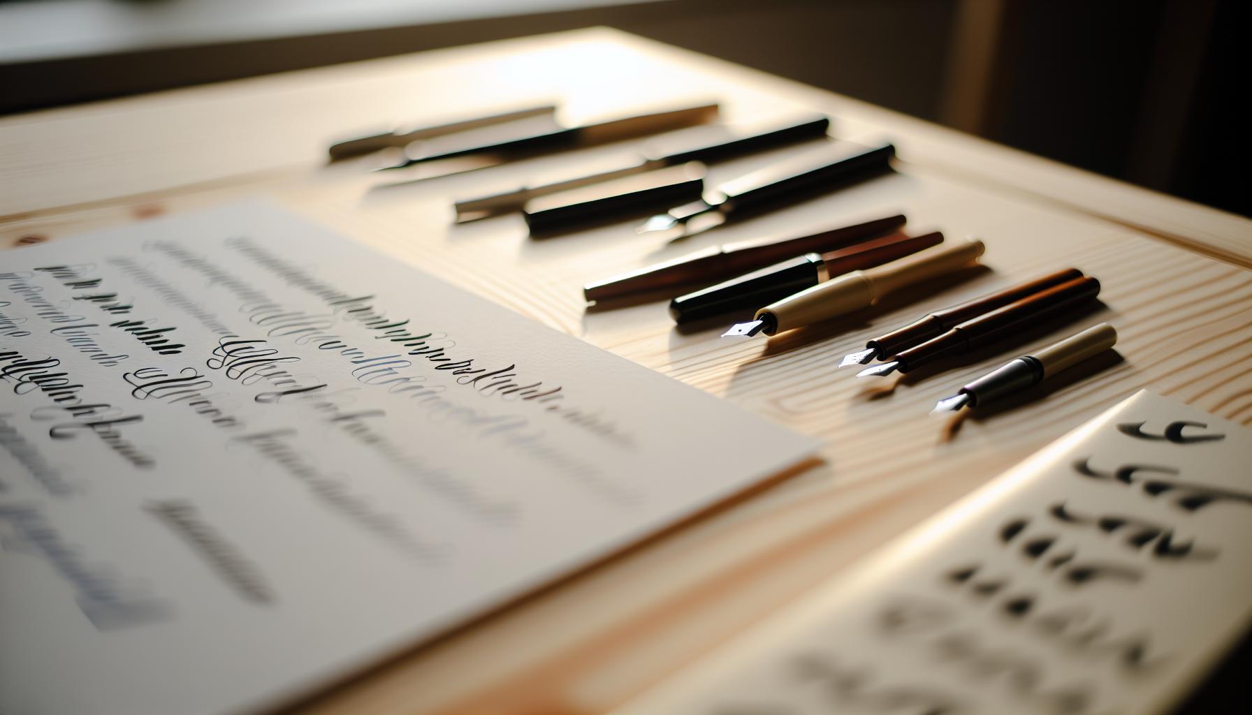 Which Pen Is Used to Write Calligraphy: Find Your Match