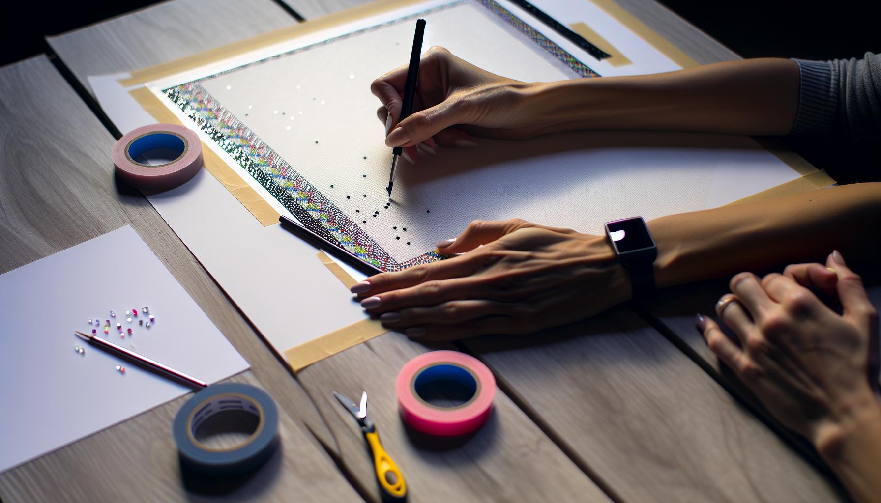 Why Use Washi Tape for Diamond Painting? The Secret Revealed