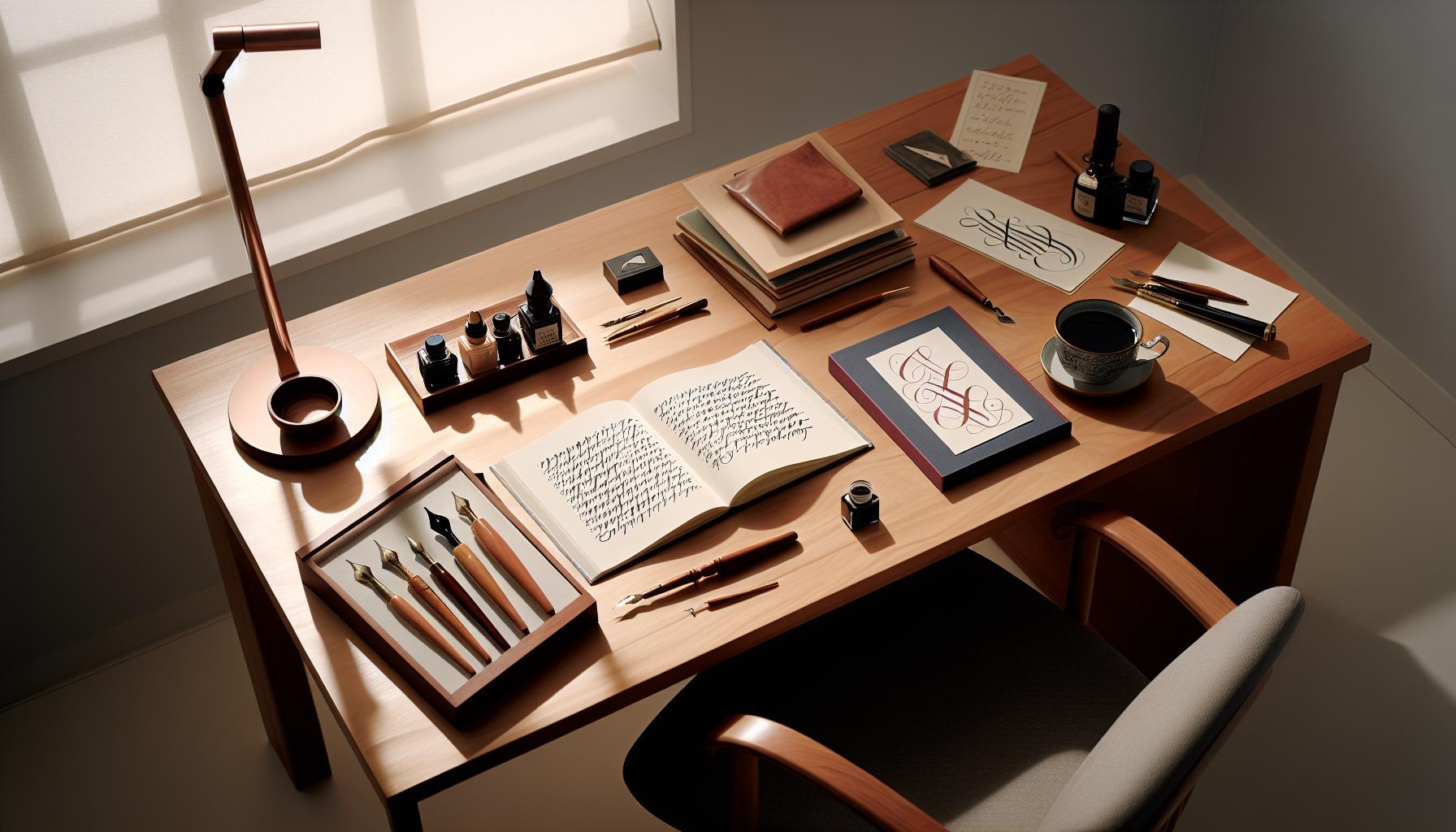 Setting Up Your Workspace for Calligraphy Success