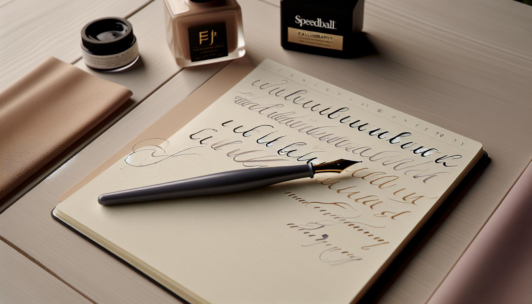 Speedball Calligraphy Fountain Pen Basics for Beginners